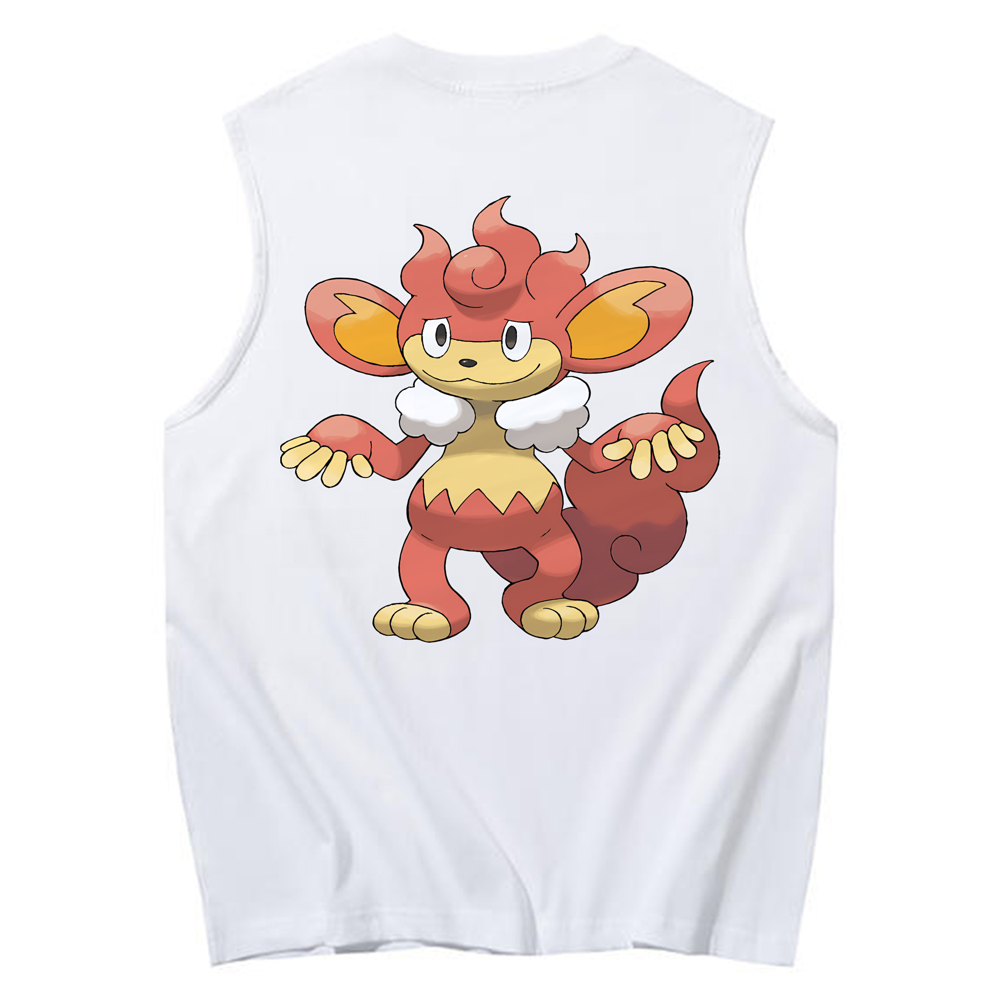 （画像用） ポケットモンスター Pokémon コットン100％タンクトップ（背面プリント）