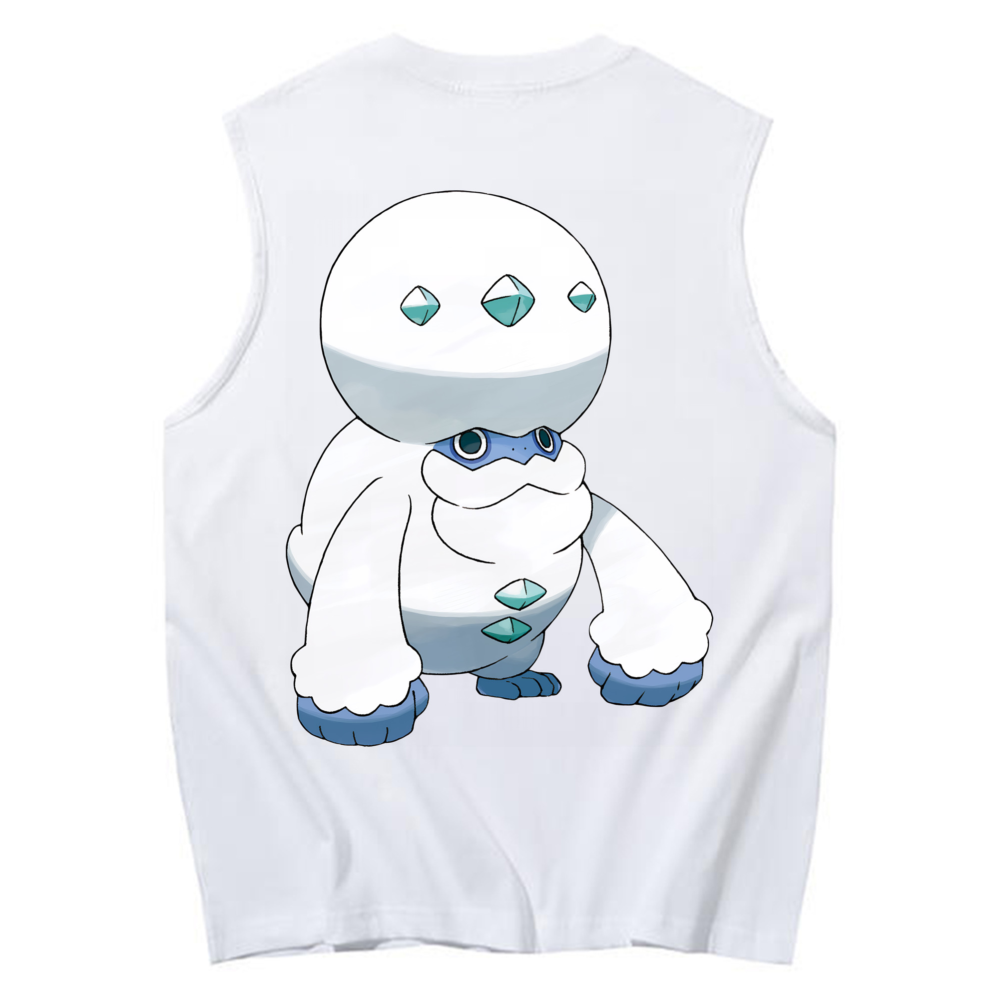 （画像用） ポケットモンスター Pokémon コットン100％タンクトップ（背面プリント）