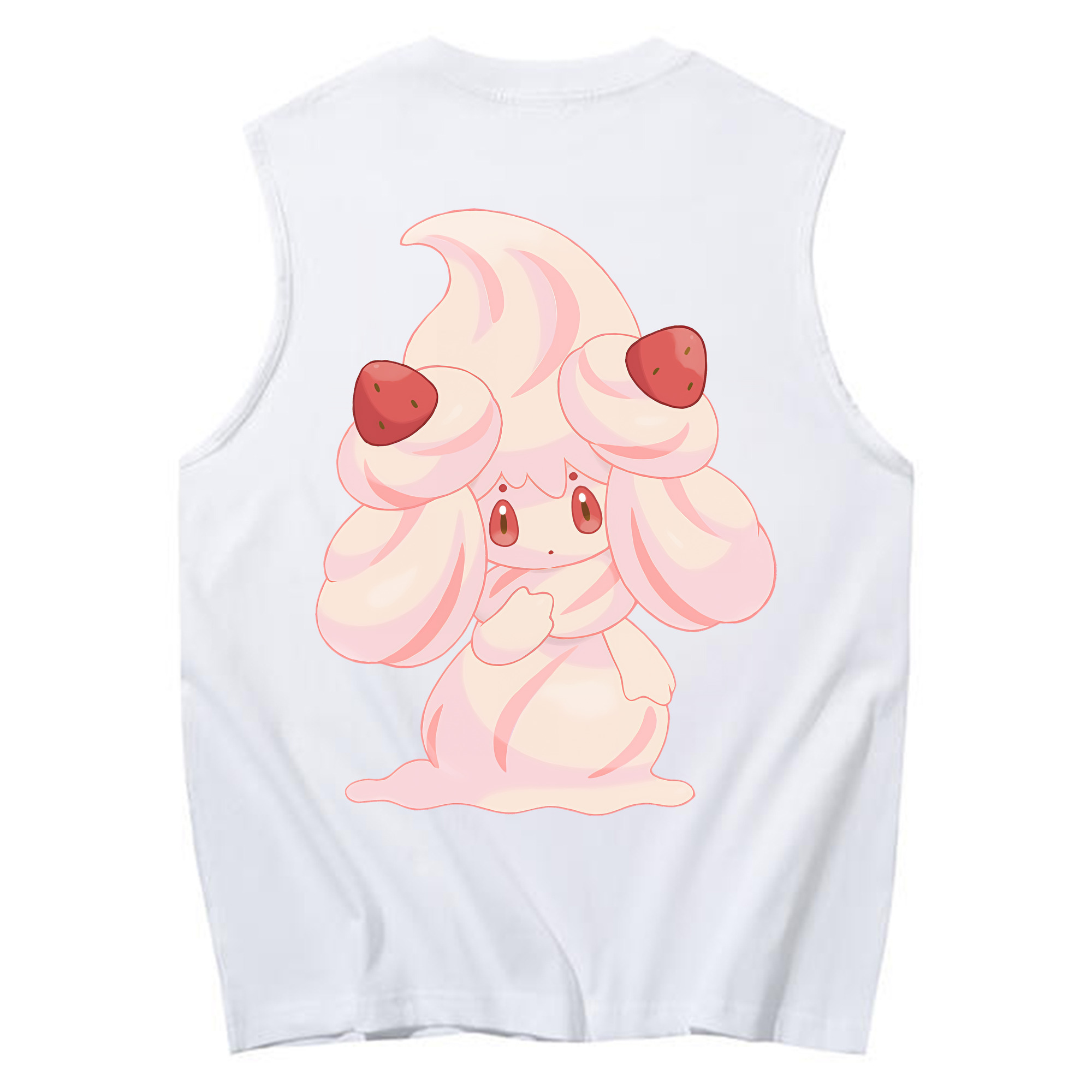 （画像用） ポケットモンスター Pokémon コットン100％タンクトップ（背面プリント）