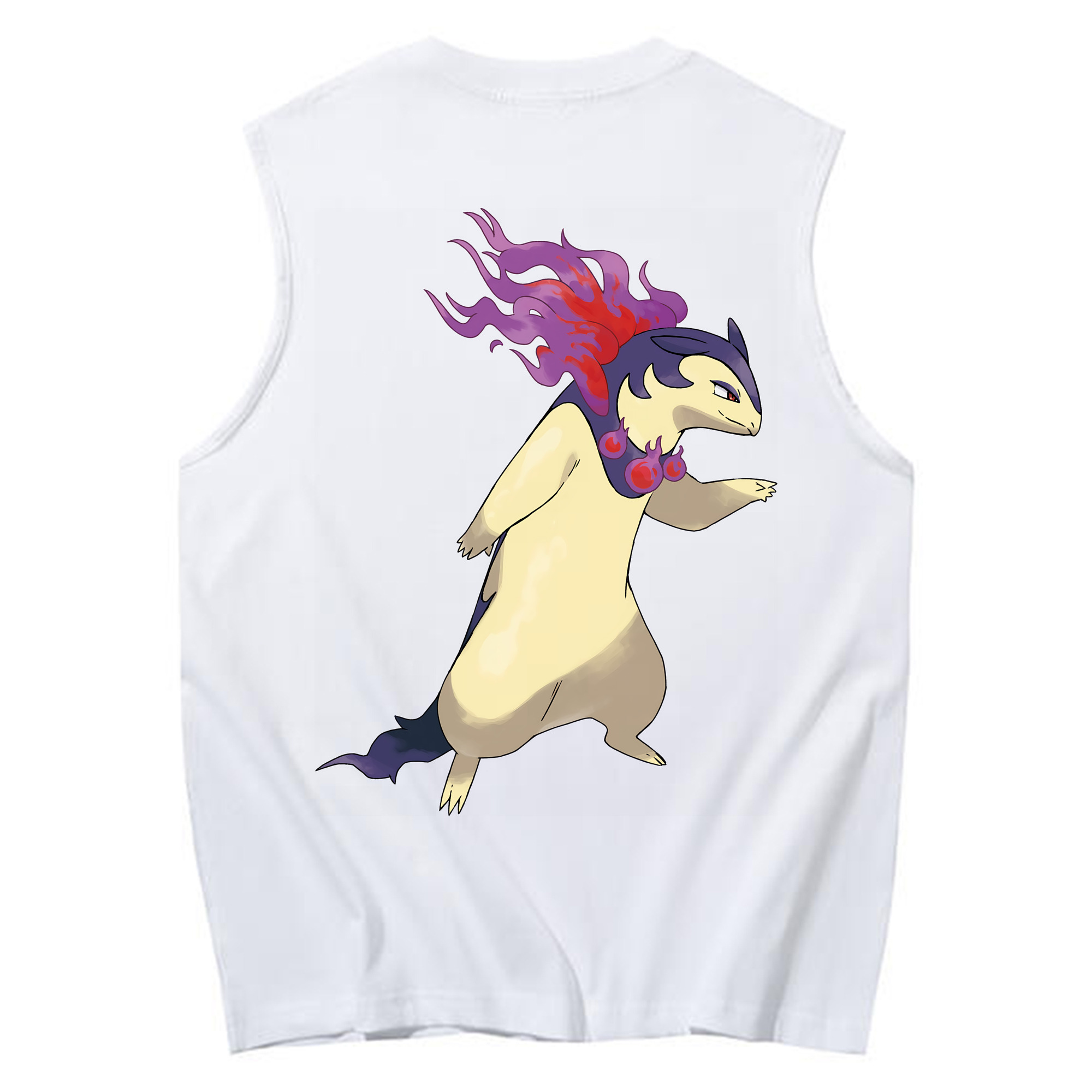 （画像用） ポケットモンスター Pokémon コットン100％タンクトップ（背面プリント）