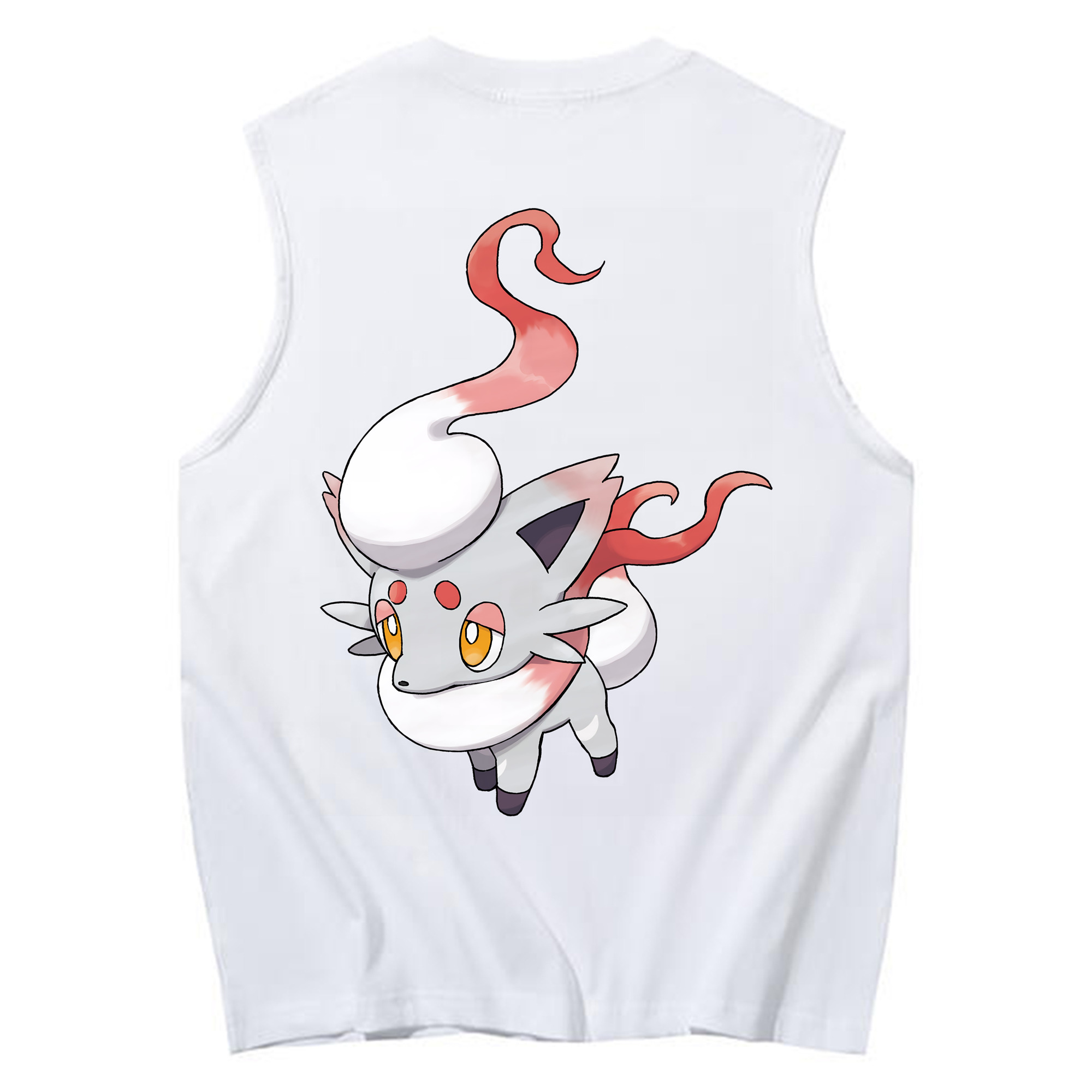 （画像用） ポケットモンスター Pokémon コットン100％タンクトップ（背面プリント）