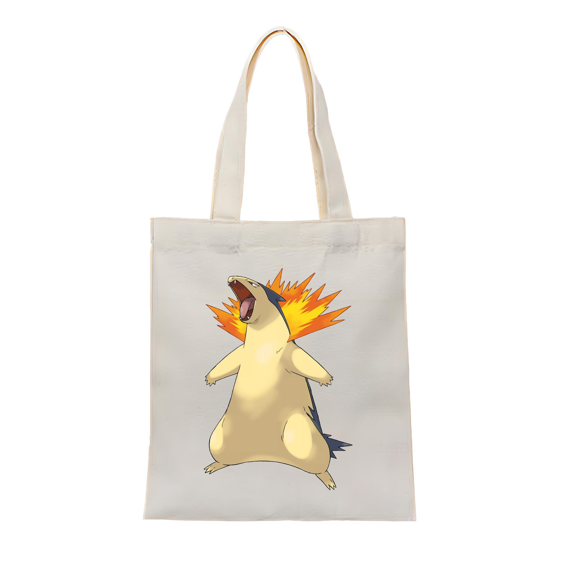 （画像用） ポケットモンスター Pokémon 縦型キャンバス生地手提げバッグ　トートバッグ