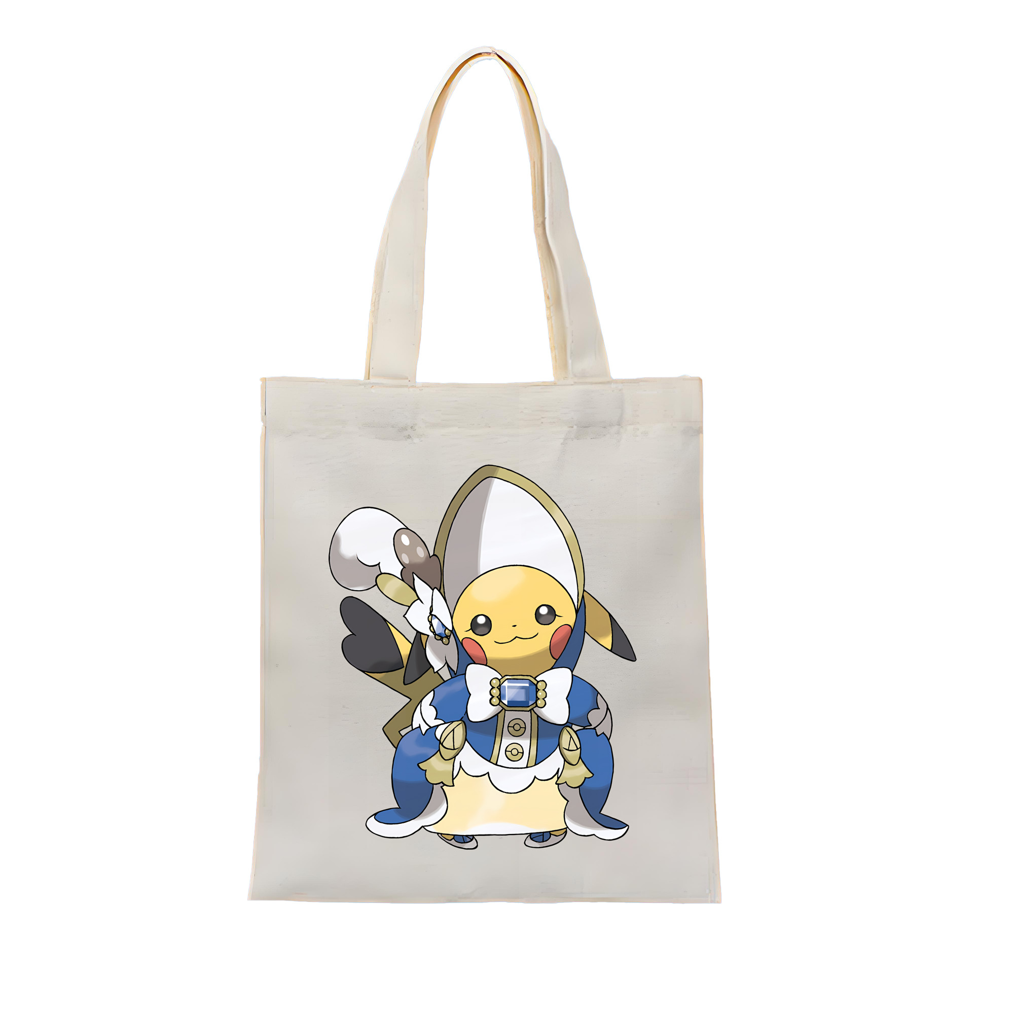 （画像用） ポケットモンスター Pokémon 縦型キャンバス生地手提げバッグ　トートバッグ
