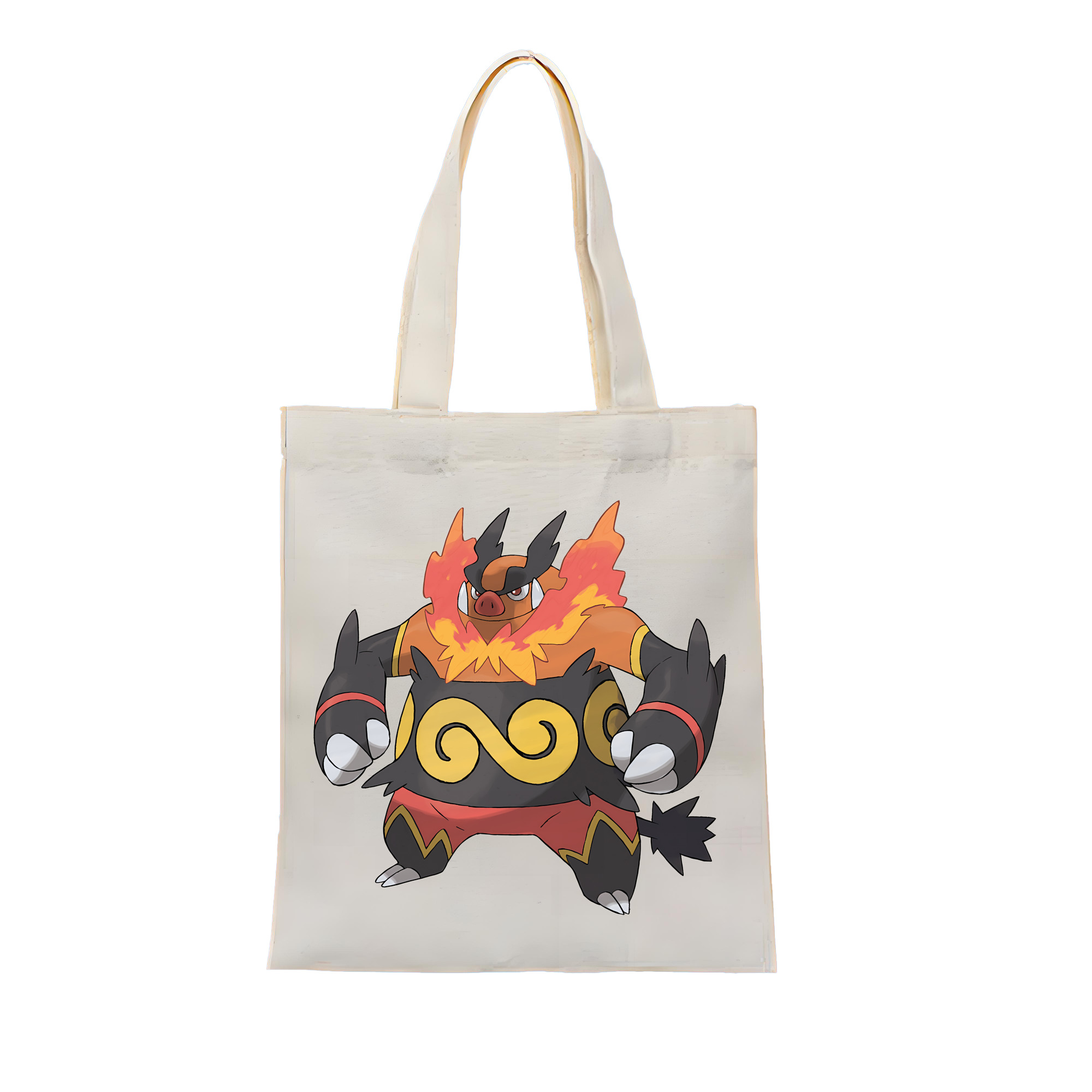 （画像用） ポケットモンスター Pokémon 縦型キャンバス生地手提げバッグ　トートバッグ