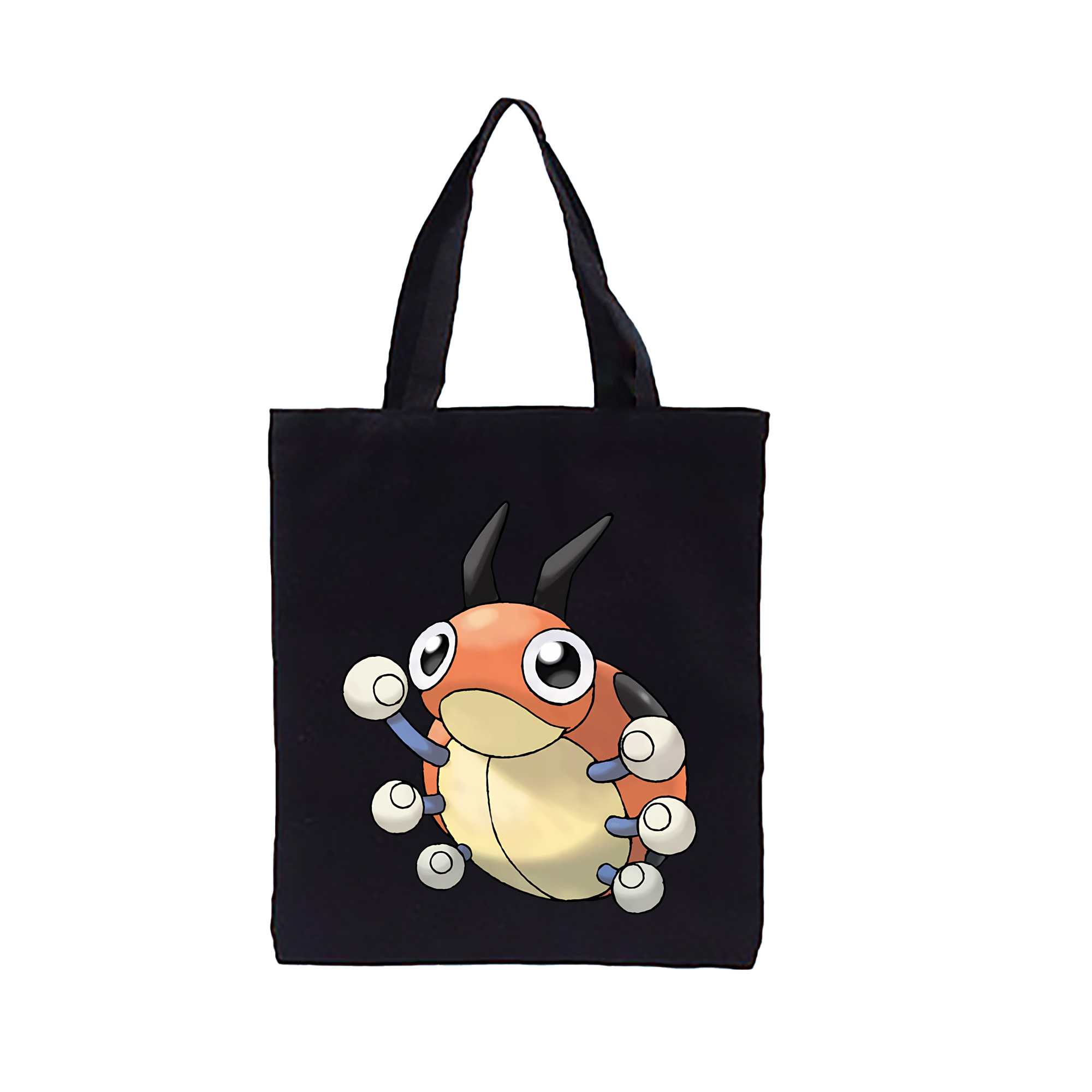 （画像用） ポケットモンスター Pokémon 縦型キャンバス生地手提げバッグ　トートバッグ