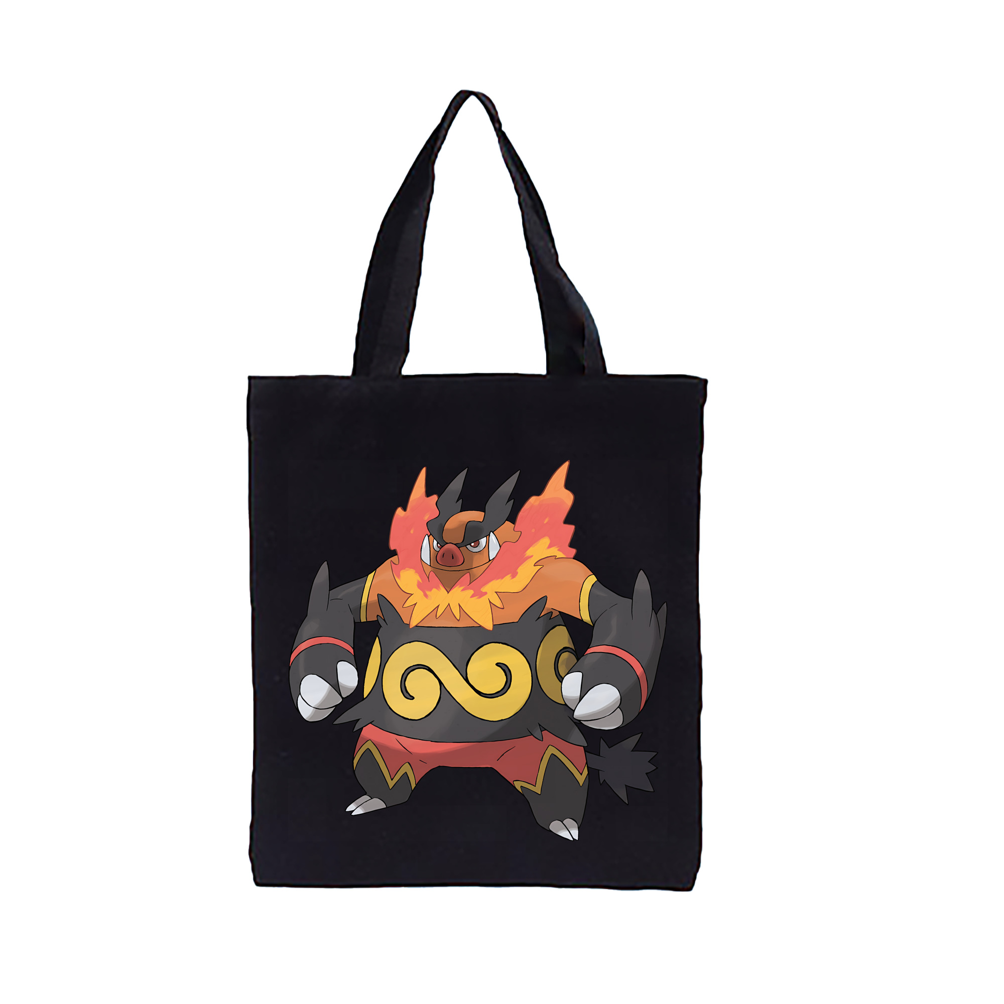 （画像用） ポケットモンスター Pokémon 縦型キャンバス生地手提げバッグ　トートバッグ