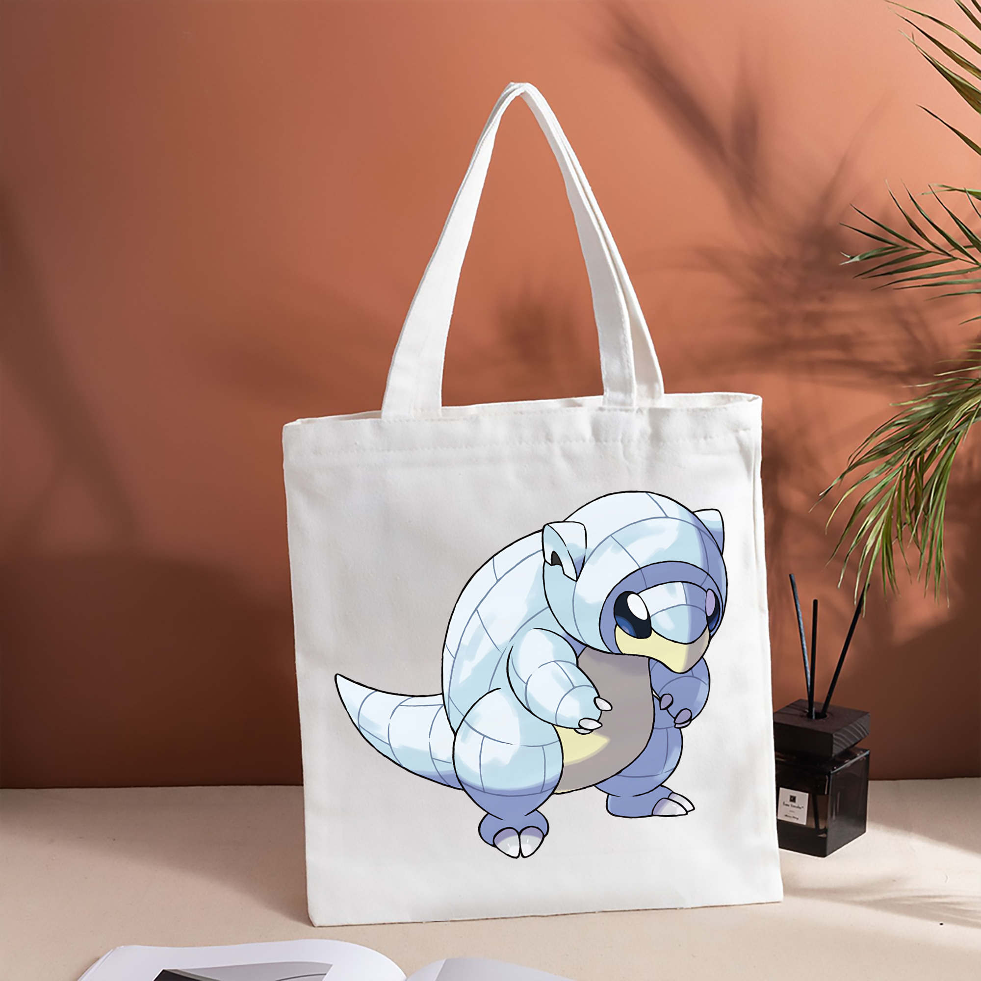 ポケットモンスター Pokémon 縦型キャンバス生地手提げバッグ　トートバッグ