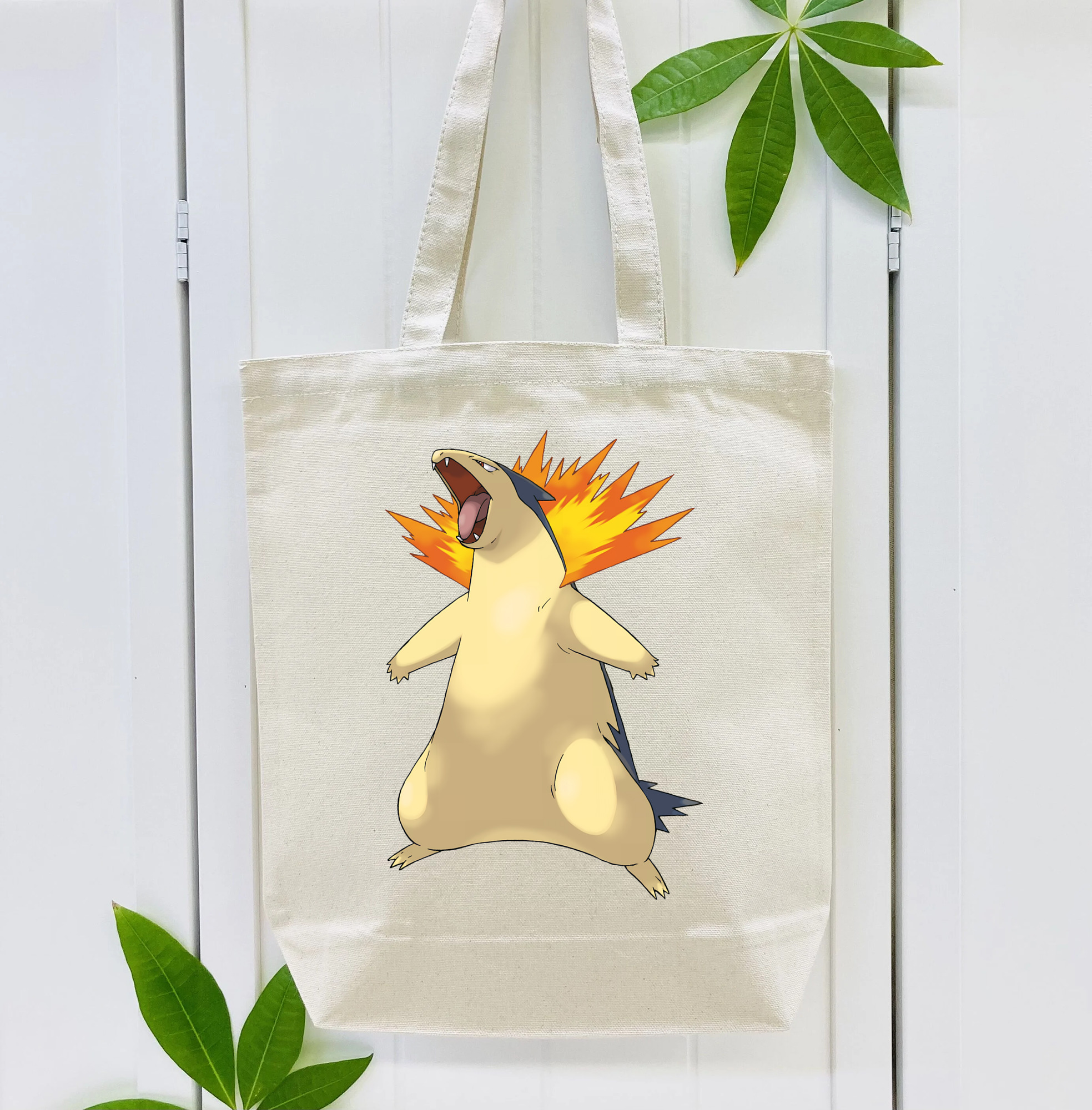 ポケットモンスター Pokémon 縦型キャンバス生地手提げバッグ　トートバッグ