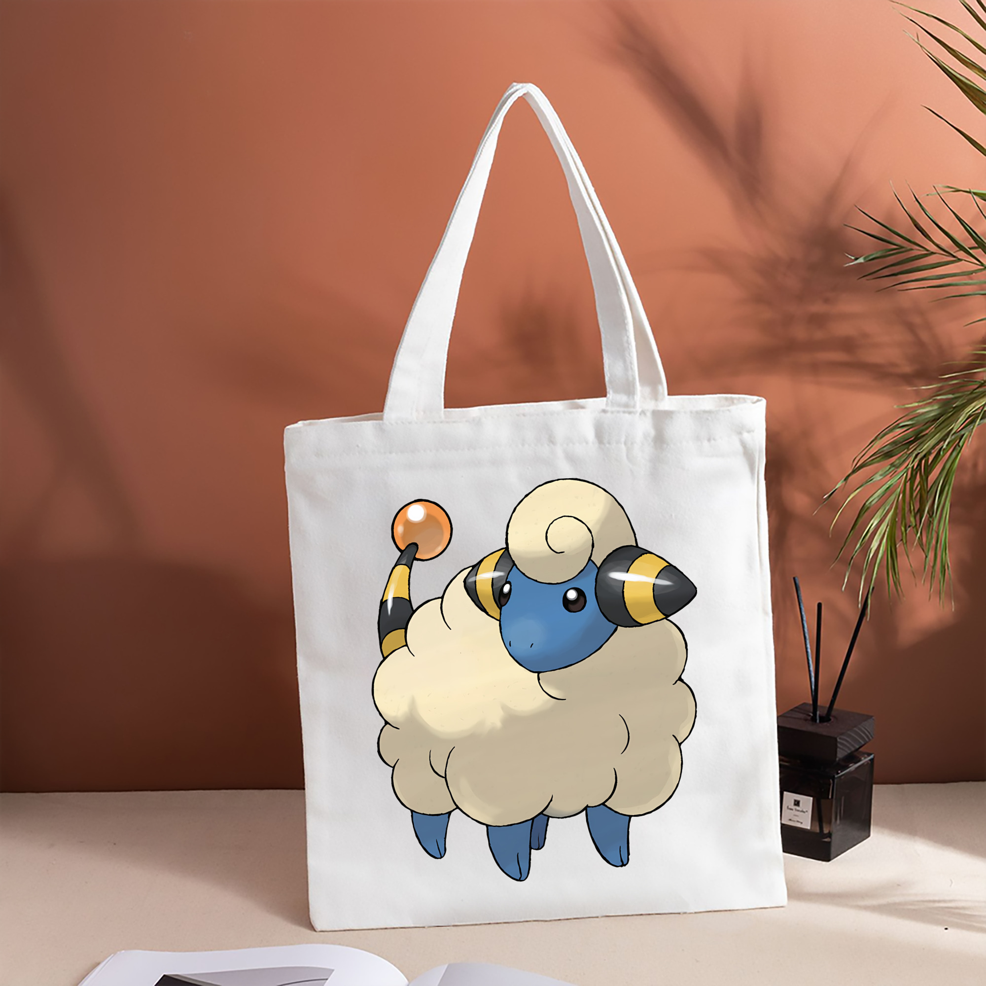 ポケットモンスター Pokémon 縦型キャンバス生地手提げバッグ　トートバッグ