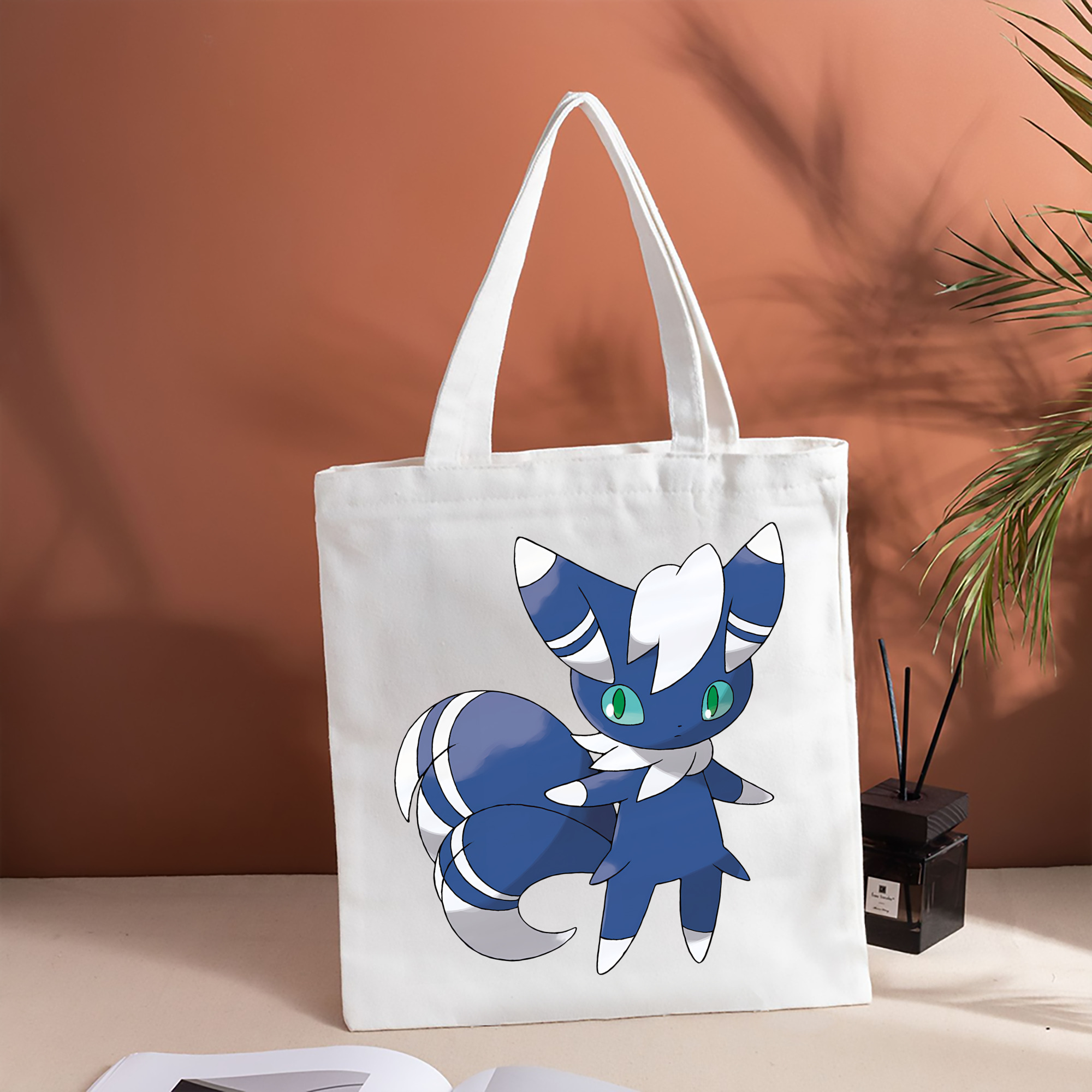 ポケットモンスター Pokémon 縦型キャンバス生地手提げバッグ　トートバッグ