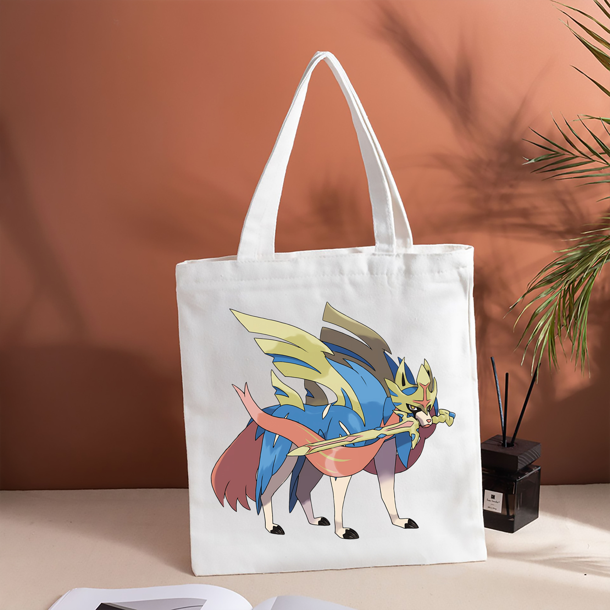 ポケットモンスター Pokémon 縦型キャンバス生地手提げバッグ　トートバッグ