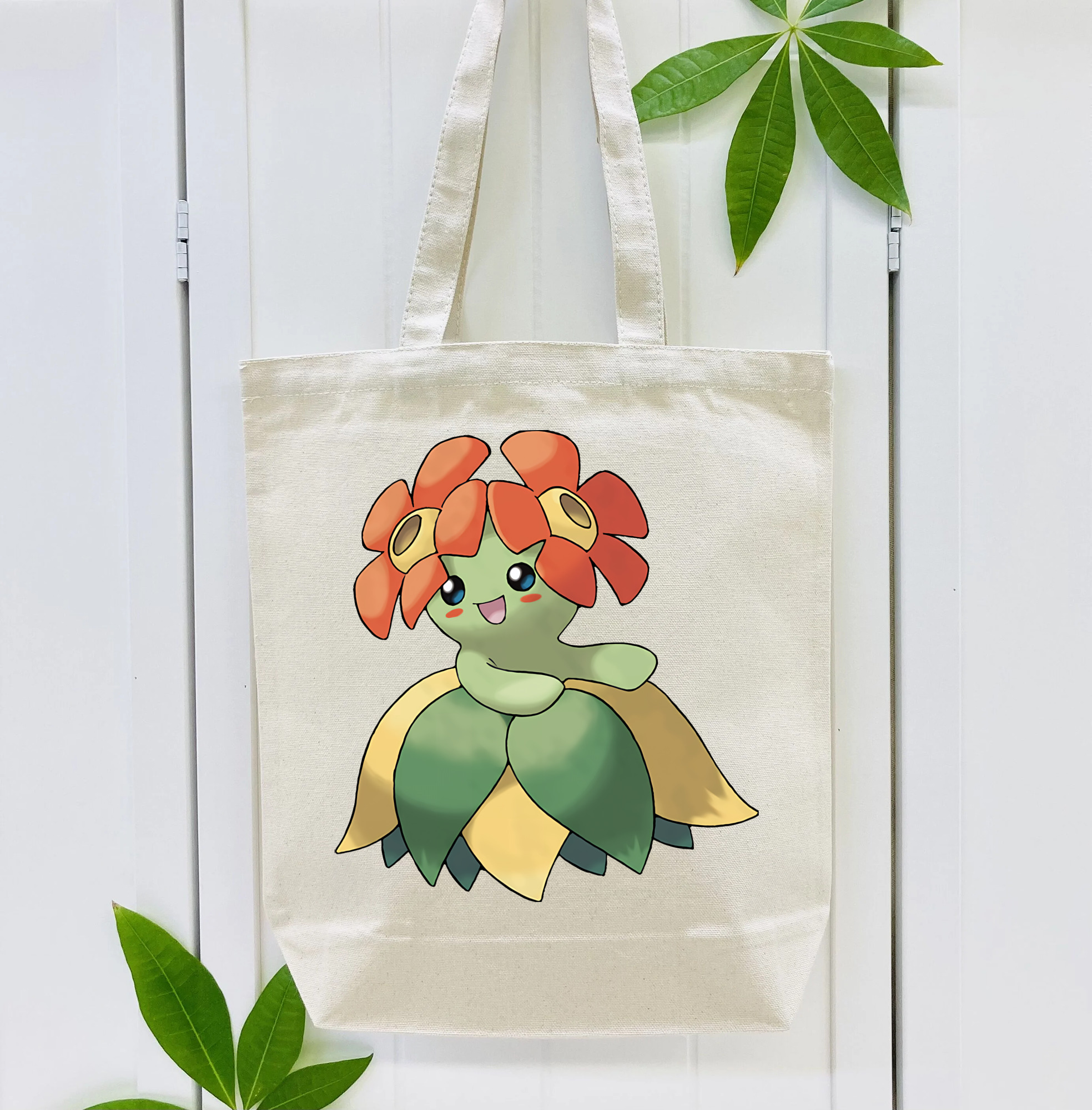 ポケットモンスター Pokémon 縦型キャンバス生地手提げバッグ　トートバッグ