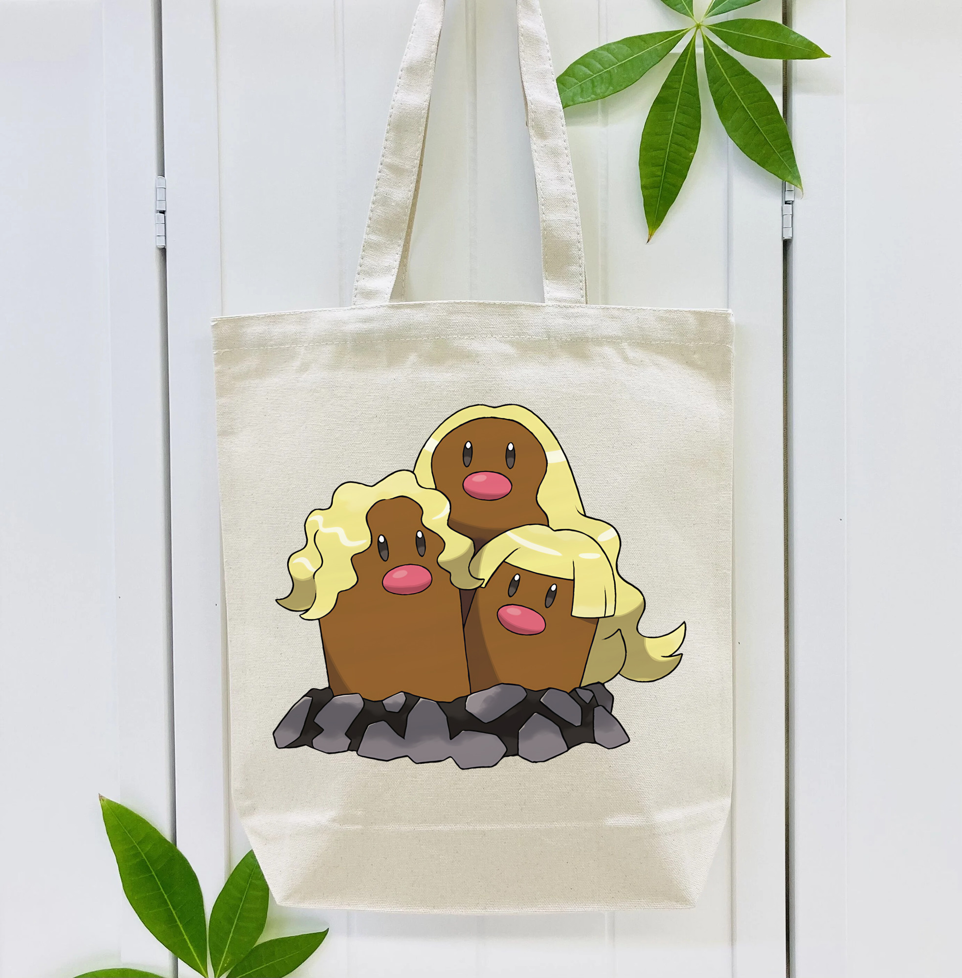 ポケットモンスター Pokémon 縦型キャンバス生地手提げバッグ　トートバッグ