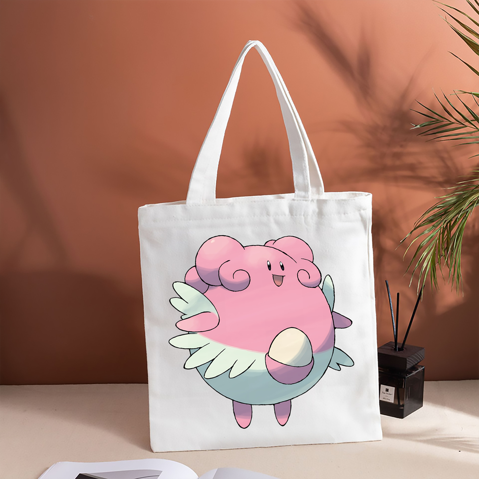 ポケットモンスター Pokémon 縦型キャンバス生地手提げバッグ　トートバッグ