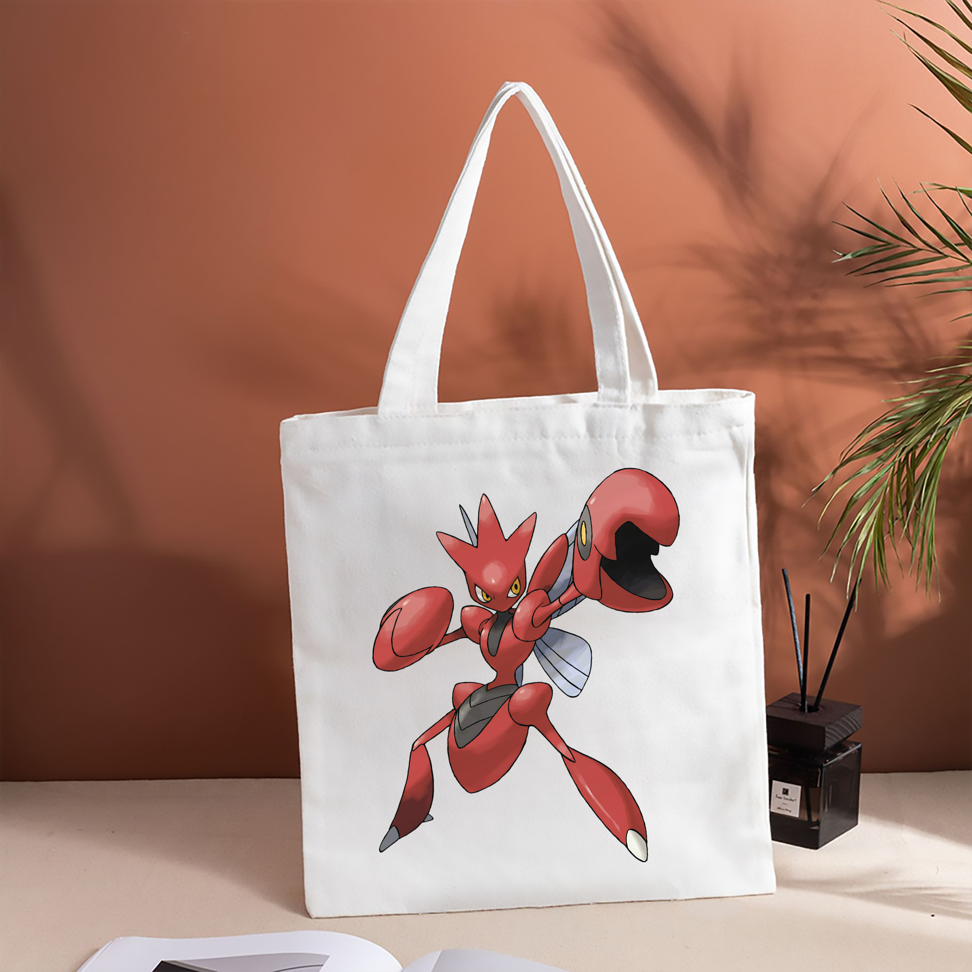 ポケットモンスター Pokémon 縦型キャンバス生地手提げバッグ　トートバッグ