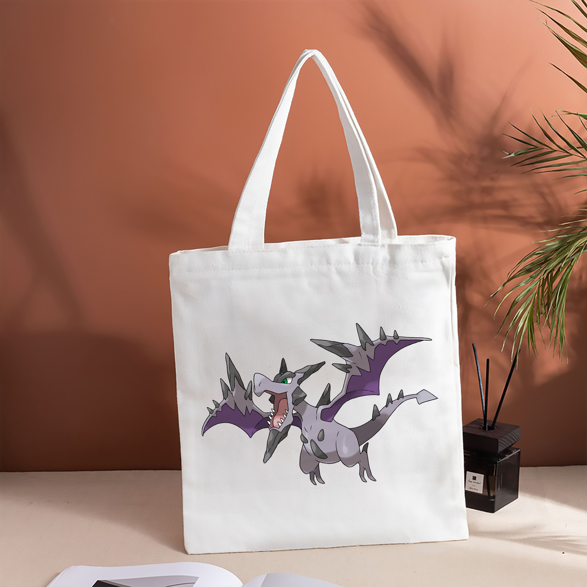 ポケットモンスター Pokémon 縦型キャンバス生地手提げバッグ　トートバッグ