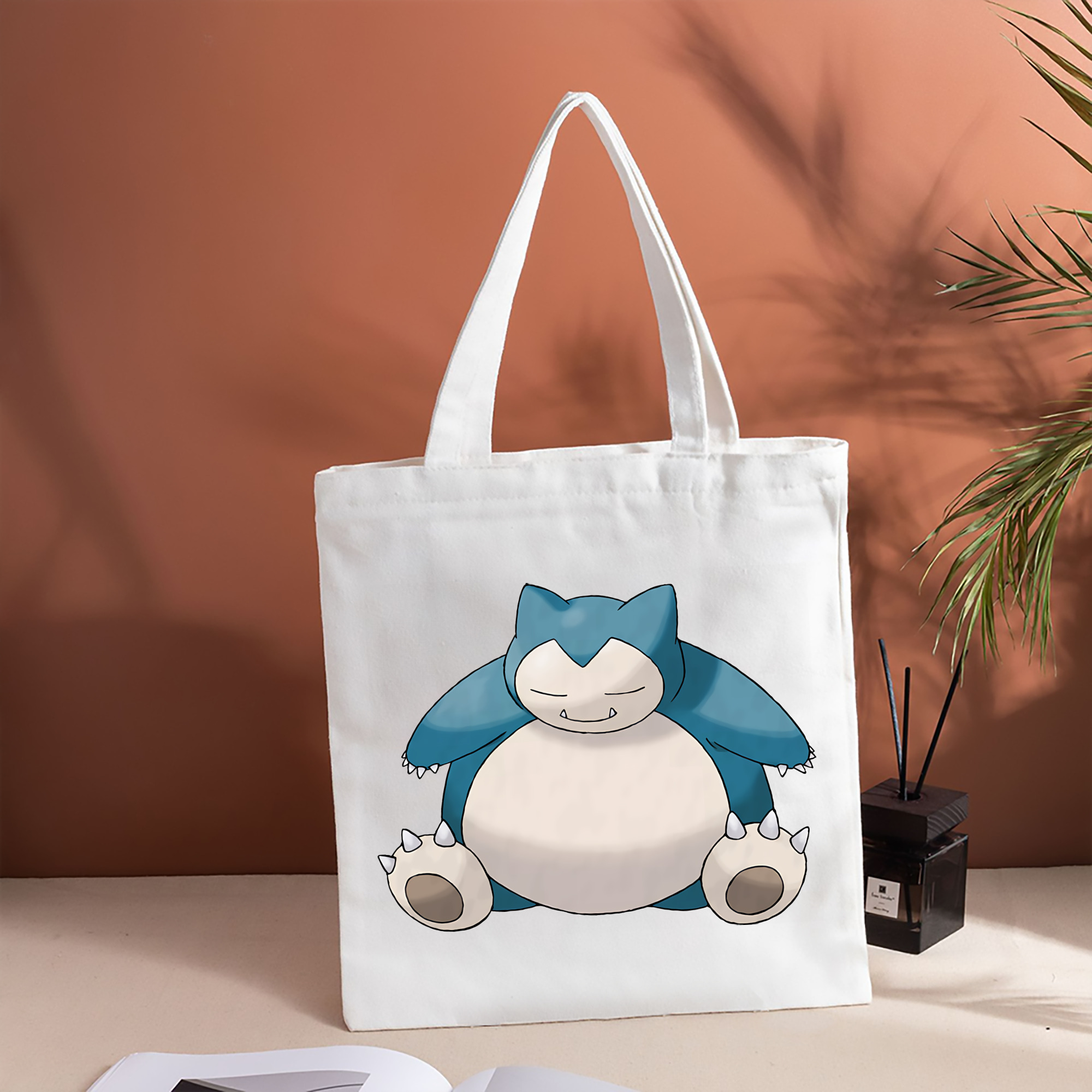 ポケットモンスター Pokémon 縦型キャンバス生地手提げバッグ　トートバッグ