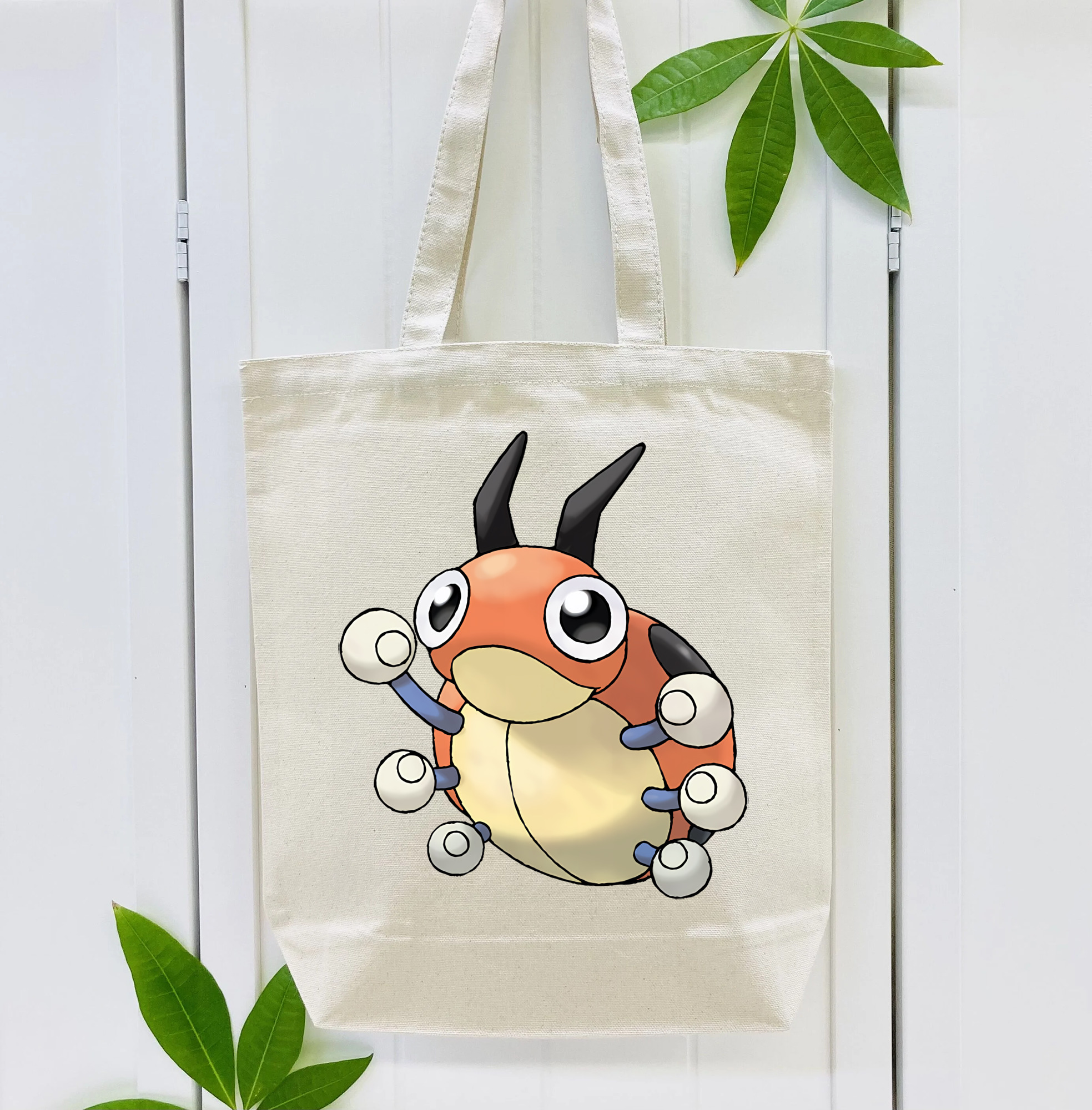 ポケットモンスター Pokémon 縦型キャンバス生地手提げバッグ　トートバッグ