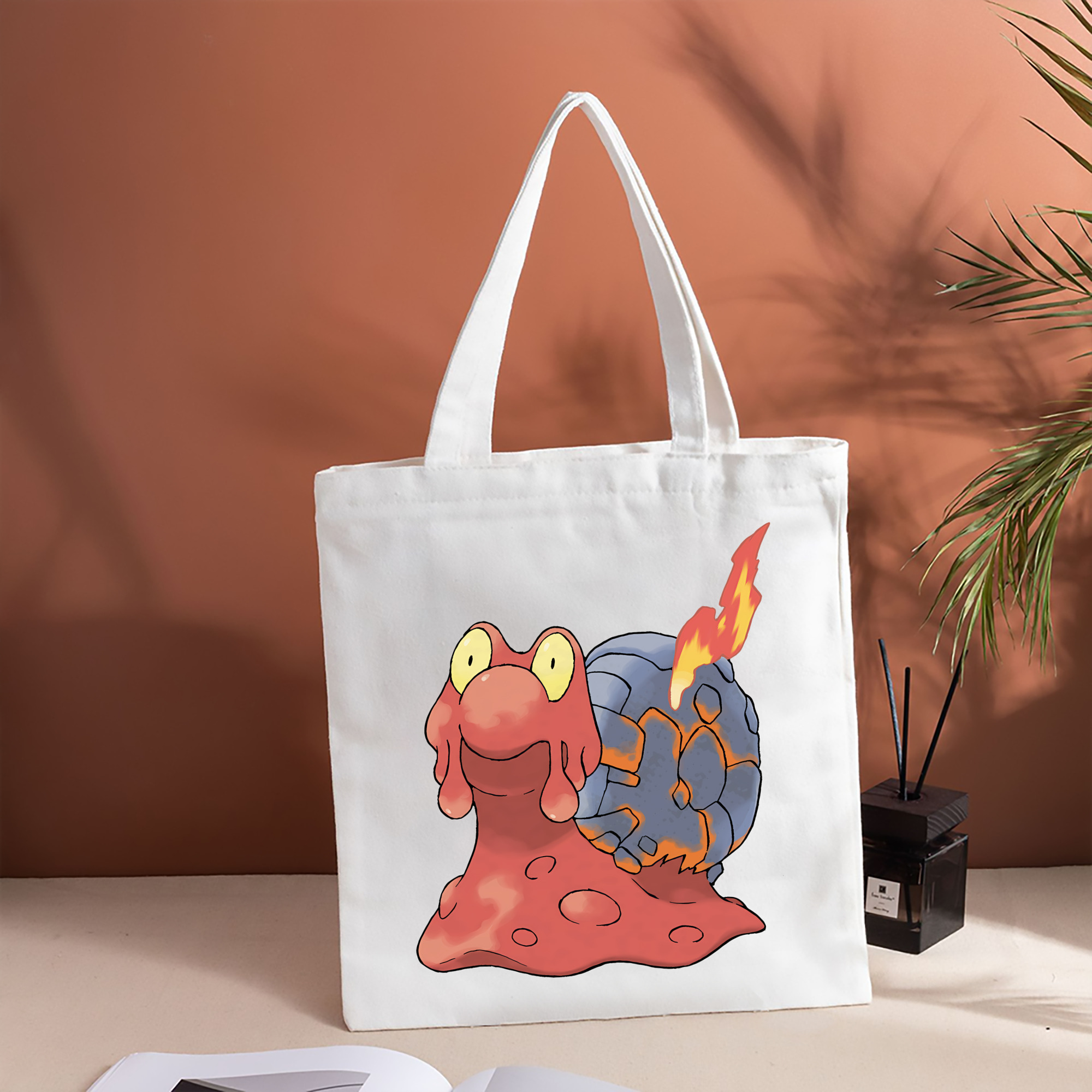 ポケットモンスター Pokémon 縦型キャンバス生地手提げバッグ　トートバッグ
