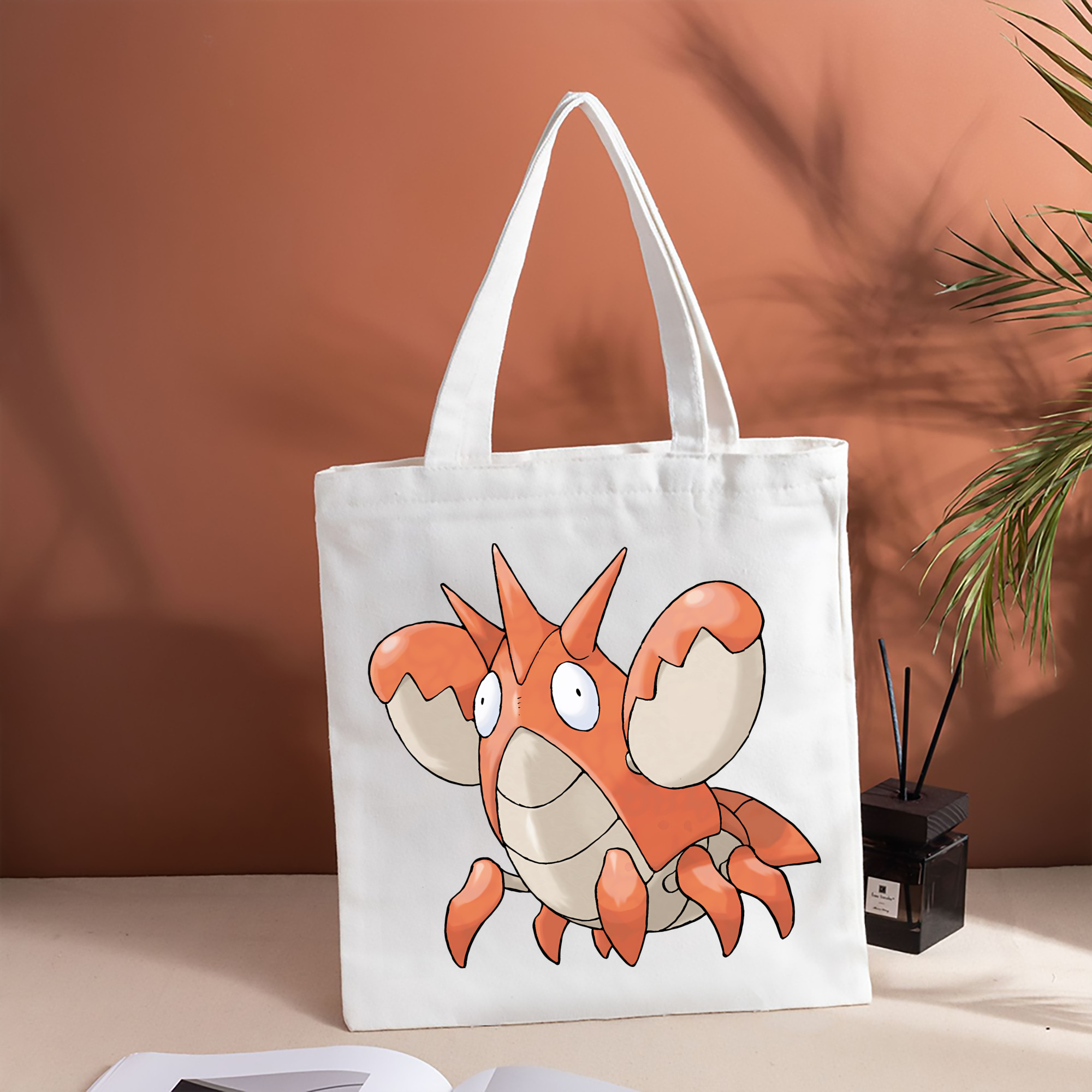 ポケットモンスター Pokémon 縦型キャンバス生地手提げバッグ　トートバッグ