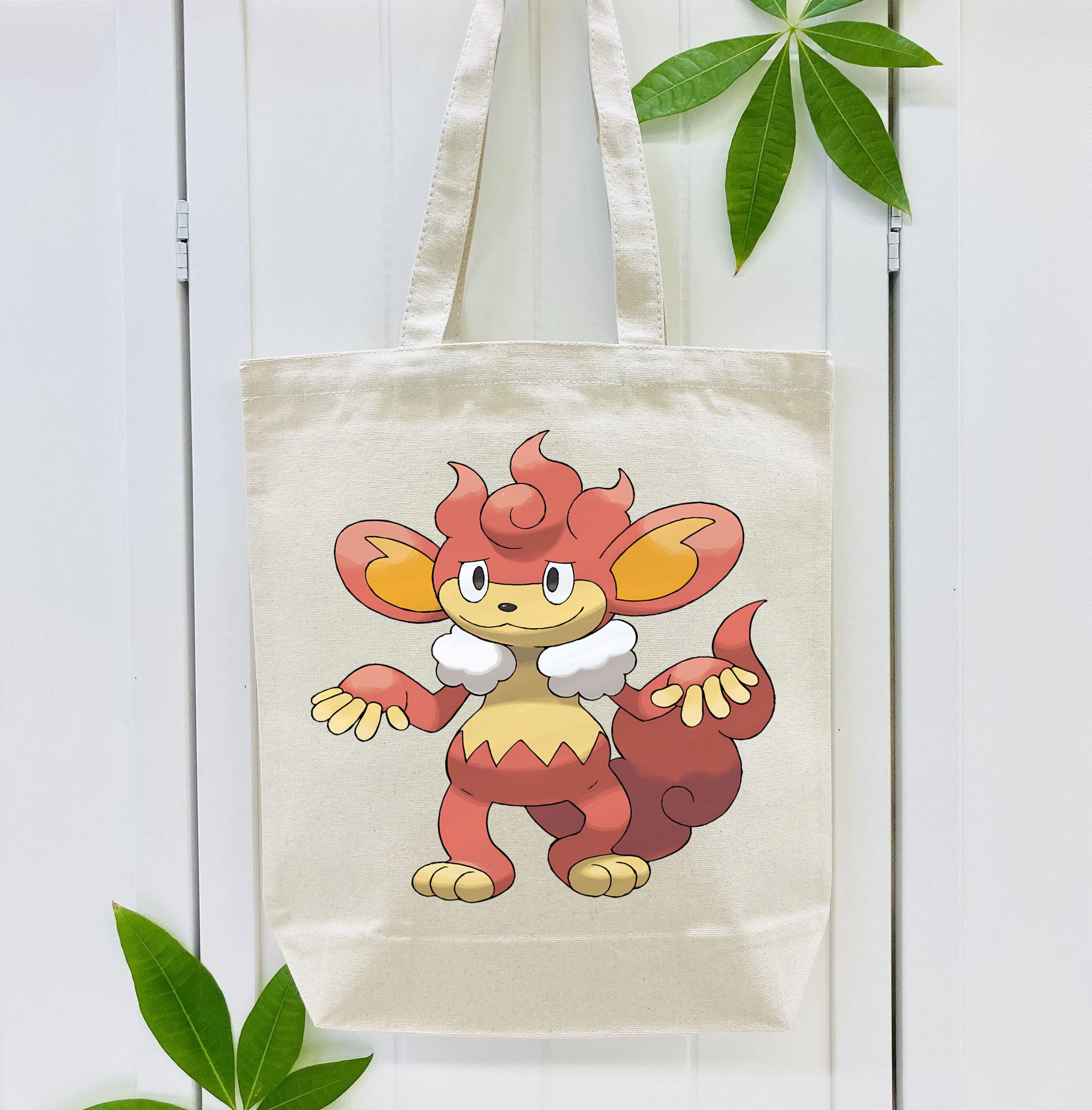 ポケットモンスター Pokémon 縦型キャンバス生地手提げバッグ　トートバッグ