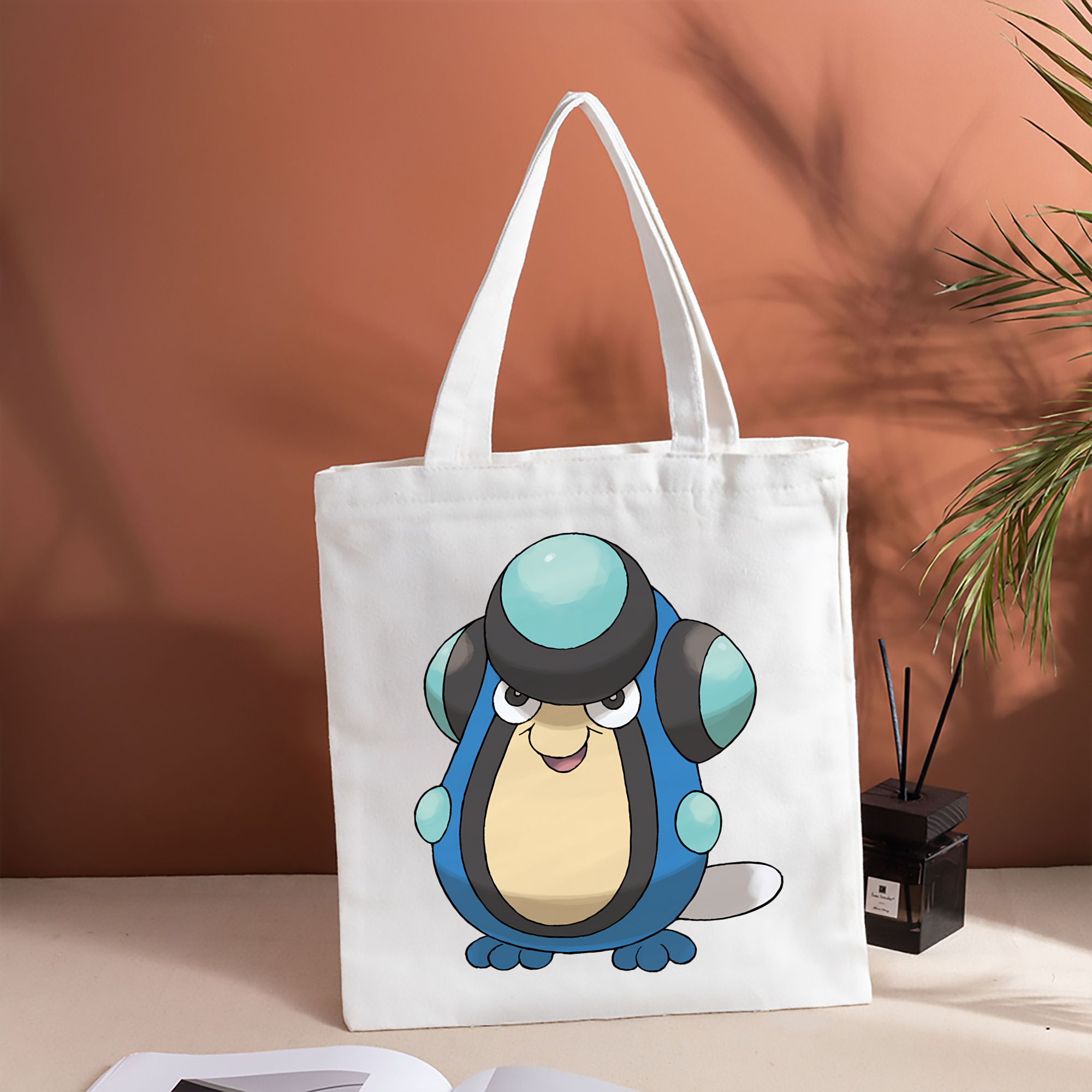 ポケットモンスター Pokémon 縦型キャンバス生地手提げバッグ　トートバッグ