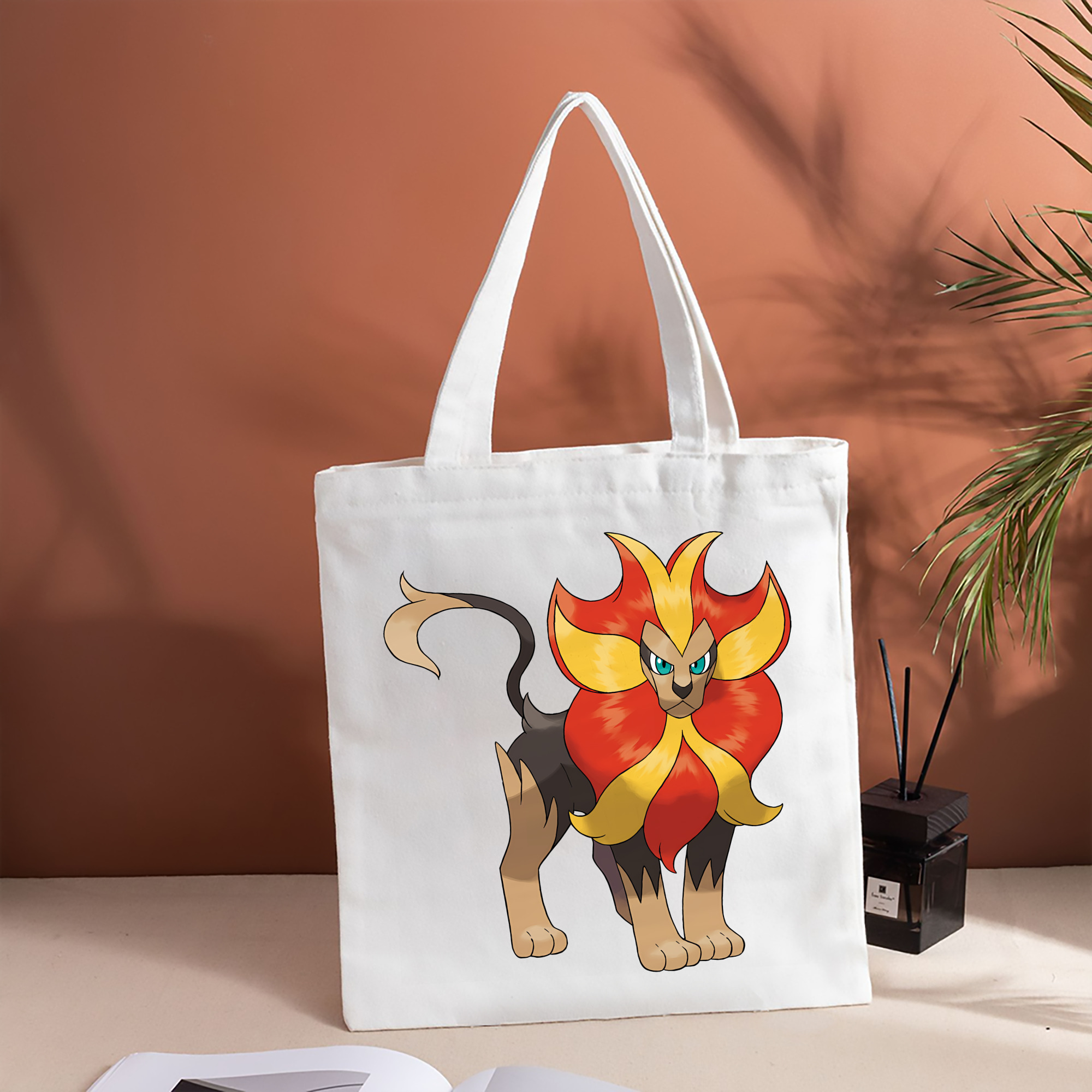 ポケットモンスター Pokémon 縦型キャンバス生地手提げバッグ　トートバッグ