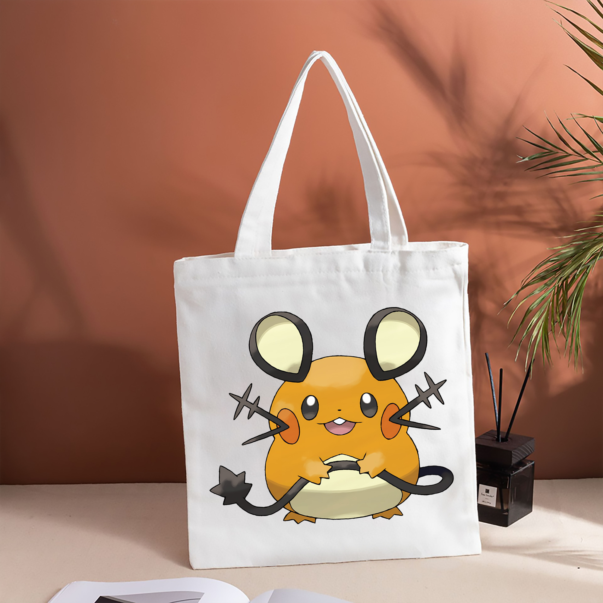 ポケットモンスター Pokémon 縦型キャンバス生地手提げバッグ　トートバッグ