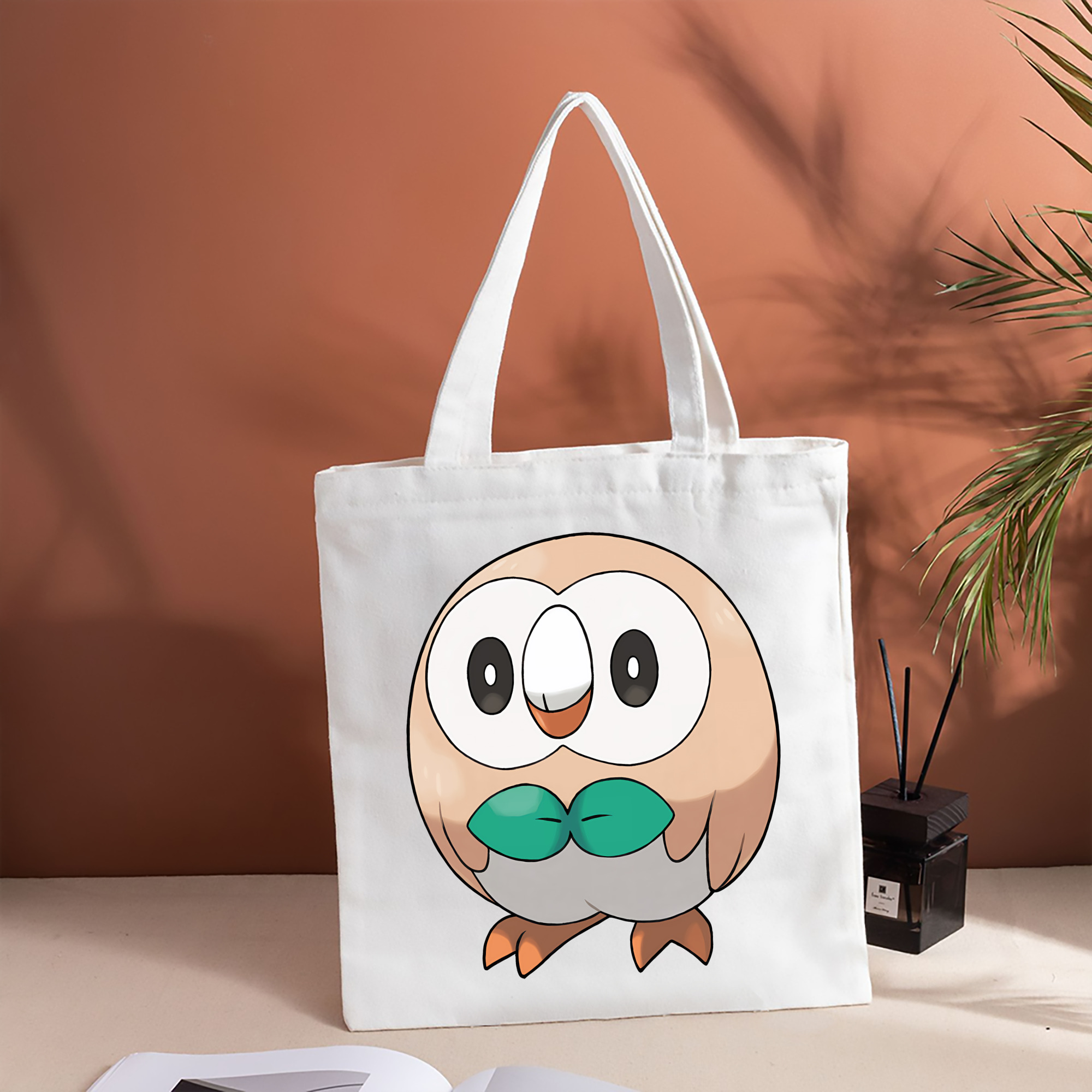 ポケットモンスター Pokémon 縦型キャンバス生地手提げバッグ　トートバッグ