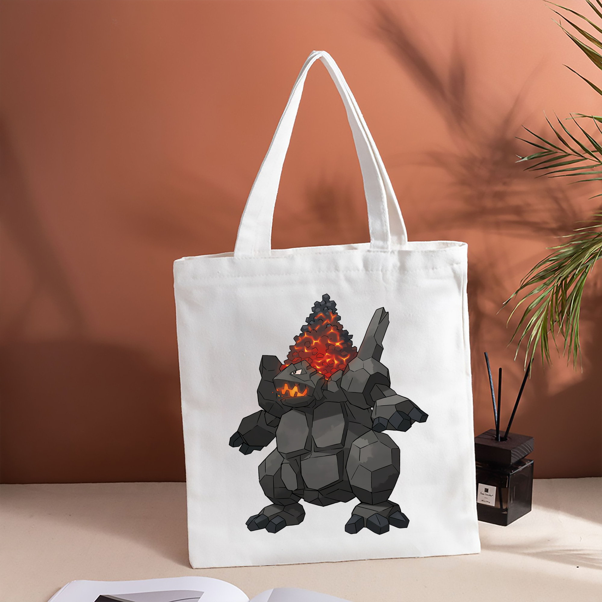 ポケットモンスター Pokémon 縦型キャンバス生地手提げバッグ　トートバッグ