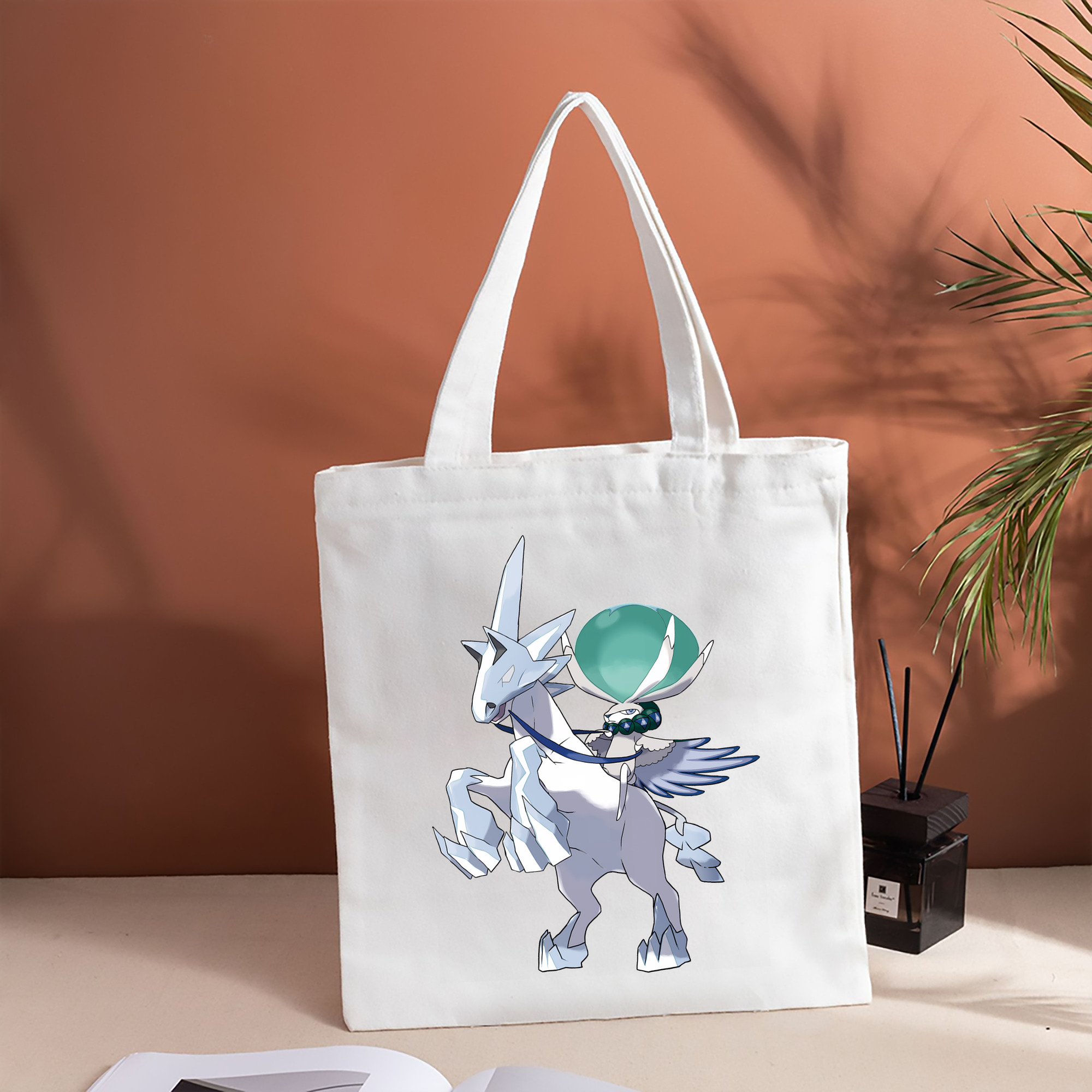 ポケットモンスター Pokémon 縦型キャンバス生地手提げバッグ　トートバッグ