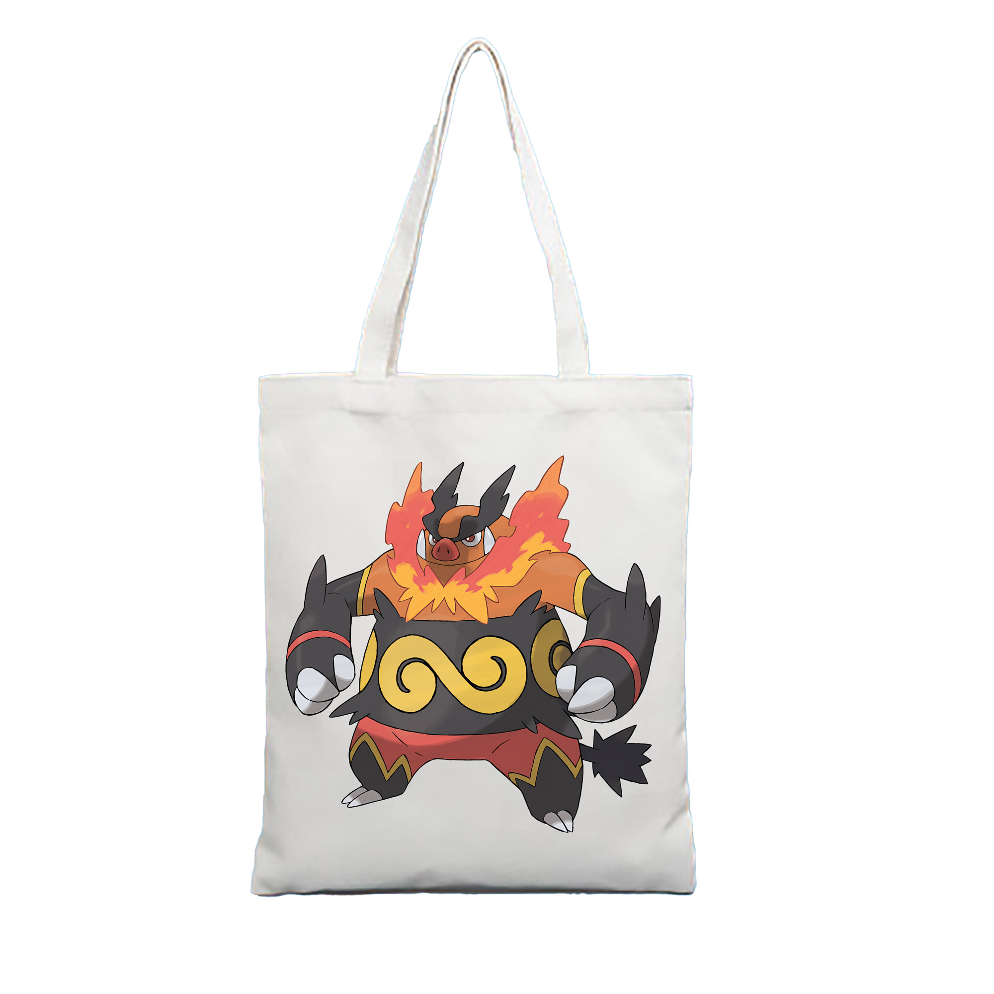 （画像用） ポケットモンスター Pokémon 縦型キャンバス生地手提げバッグ　トートバッグ