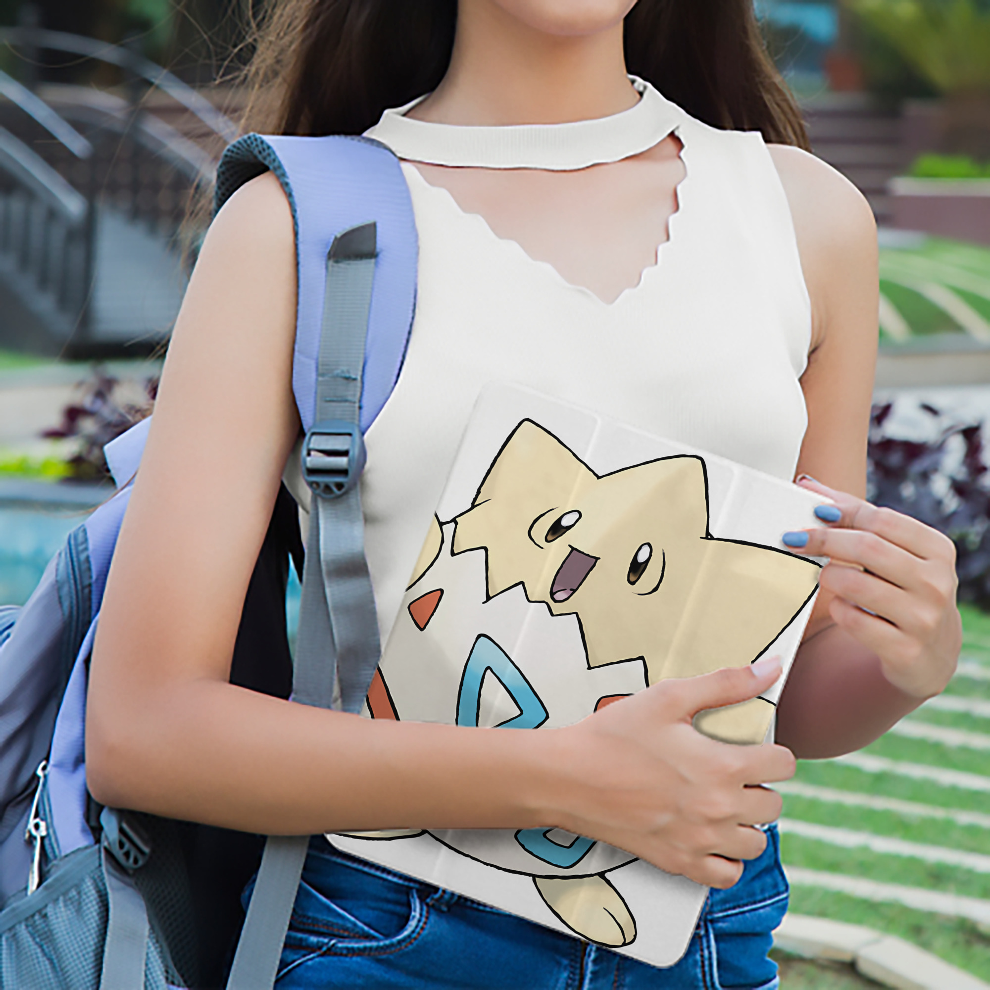 ポケットモンスター Pokémon IPad ケース ペン収納付き 三つ折りスタンド PUレザー×シリコン 対応機種9.5/10.5/10.9インチ