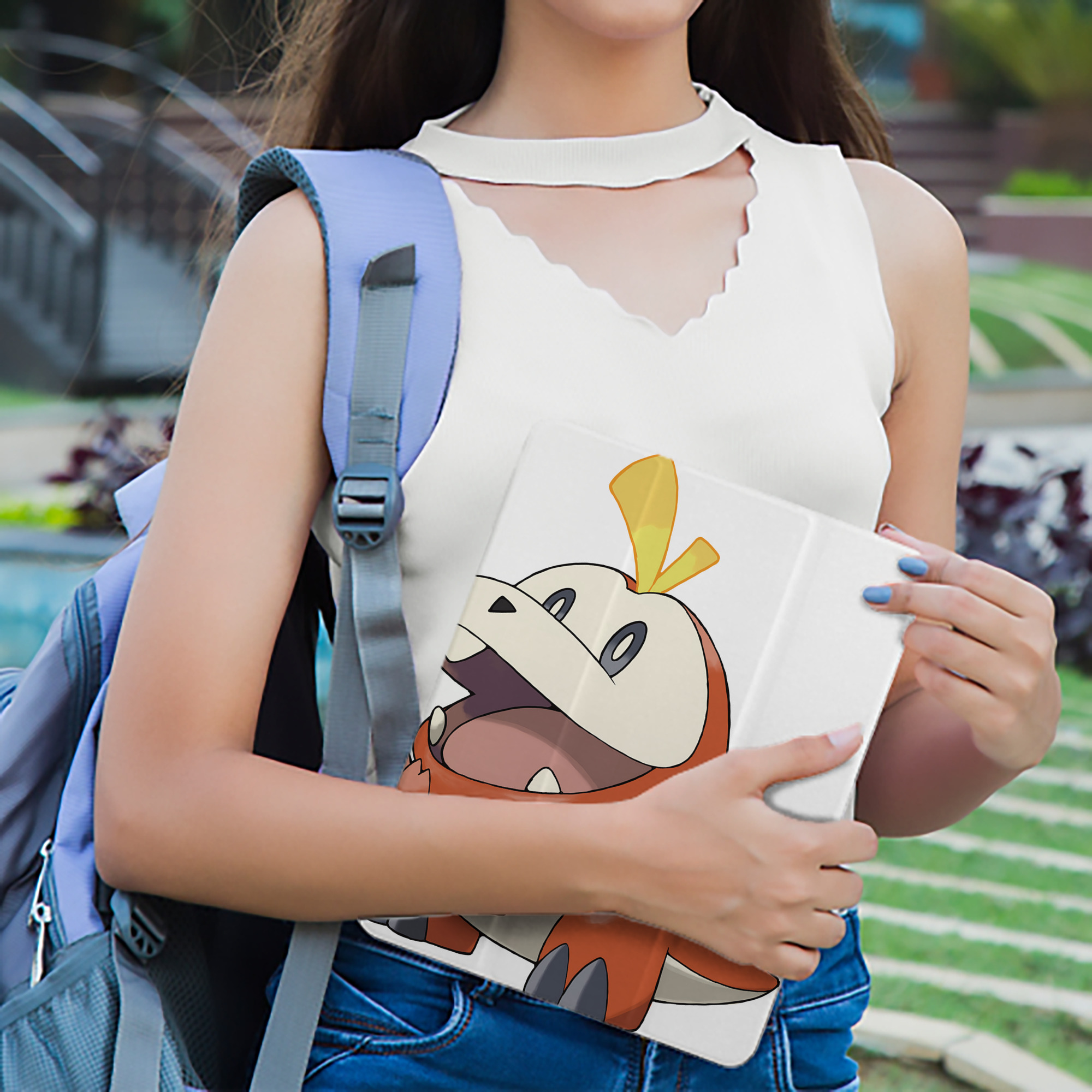 ポケットモンスター Pokémon IPad ケース ペン収納付き 三つ折りスタンド PUレザー×シリコン 対応機種9.5/10.5/10.9インチ