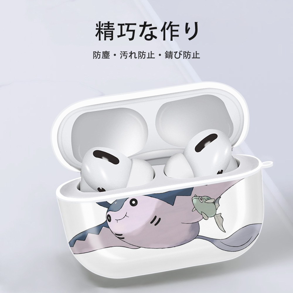 ポケットモンスター Pokémon 【AirPods Pro用】ハードシェル保護ケース 耐衝撃・防指紋・カラビナ付き商品仕様