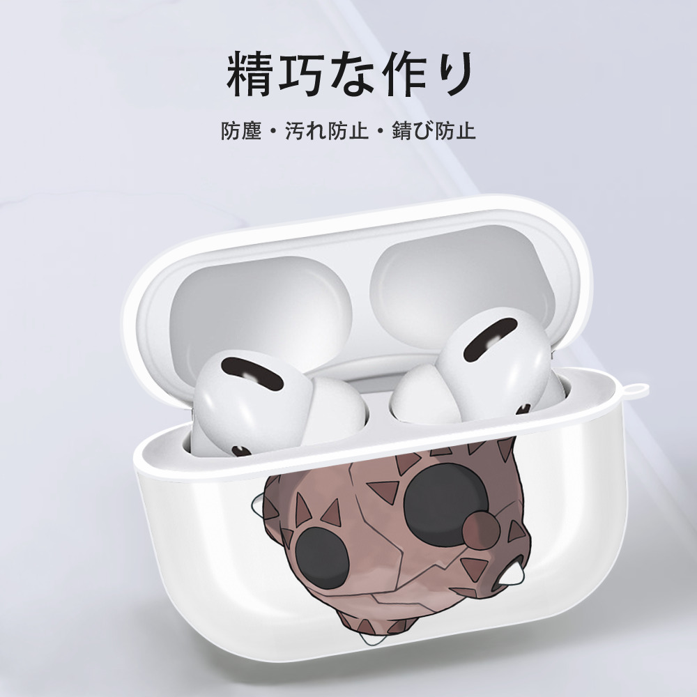 ポケットモンスター Pokémon 【AirPods Pro用】ハードシェル保護ケース 耐衝撃・防指紋・カラビナ付き商品仕様