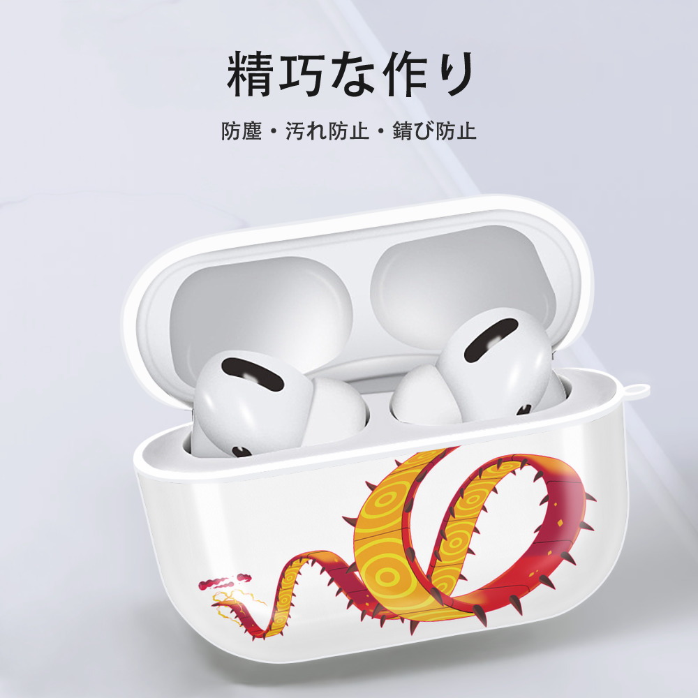 ポケットモンスター Pokémon 【AirPods Pro用】ハードシェル保護ケース 耐衝撃・防指紋・カラビナ付き商品仕様