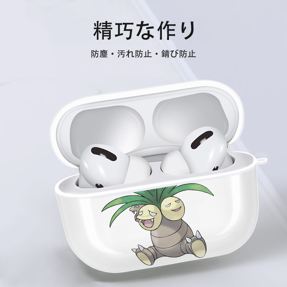 ポケットモンスター Pokémon 【AirPods Pro用】ハードシェル保護ケース 耐衝撃・防指紋・カラビナ付き商品仕様