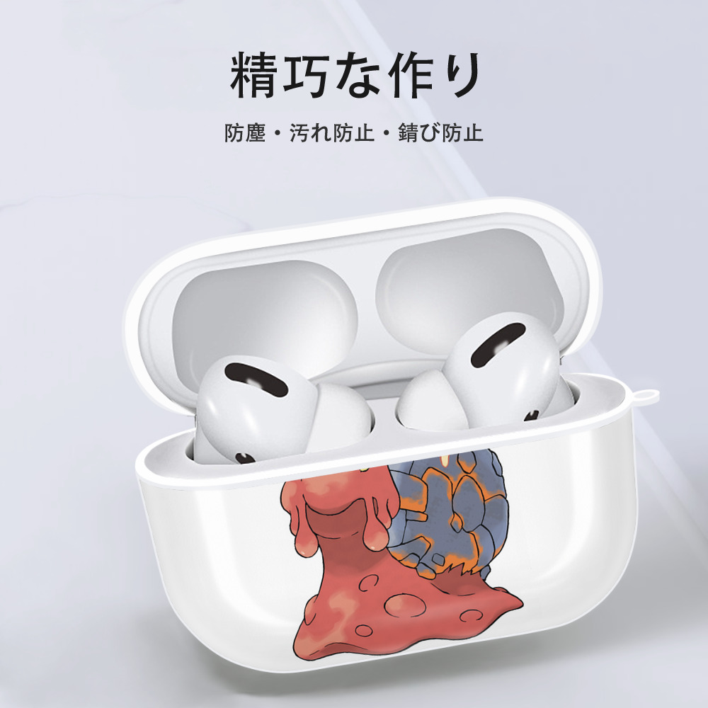 ポケットモンスター Pokémon 【AirPods Pro用】ハードシェル保護ケース 耐衝撃・防指紋・カラビナ付き商品仕様