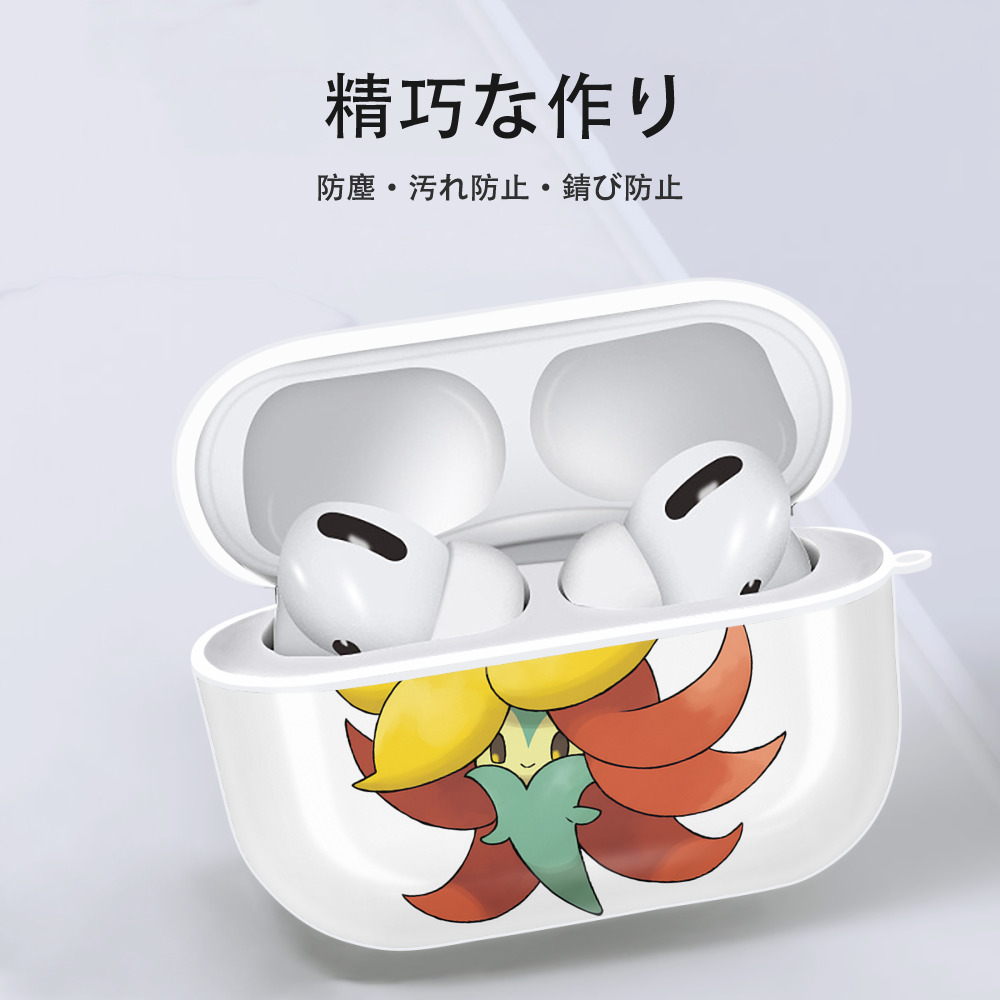 ポケットモンスター Pokémon 【AirPods Pro用】ハードシェル保護ケース 耐衝撃・防指紋・カラビナ付き商品仕様