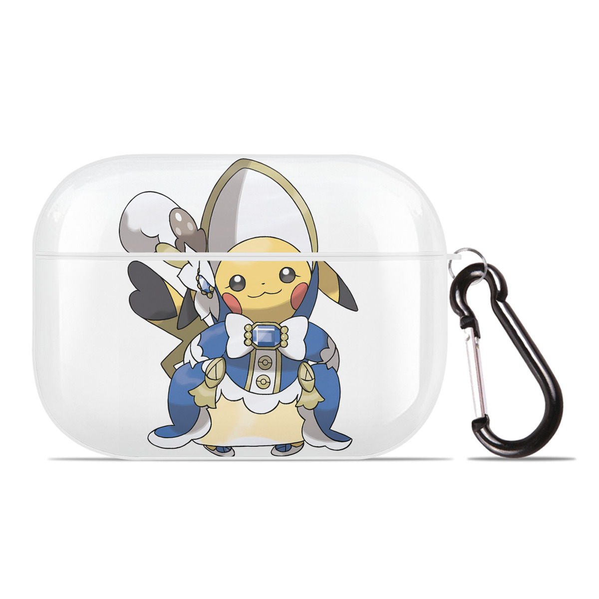 （画像用） ポケットモンスター Pokémon 【AirPods Pro用】ハードシェル保護ケース 耐衝撃・防指紋・カラビナ付き商品仕様