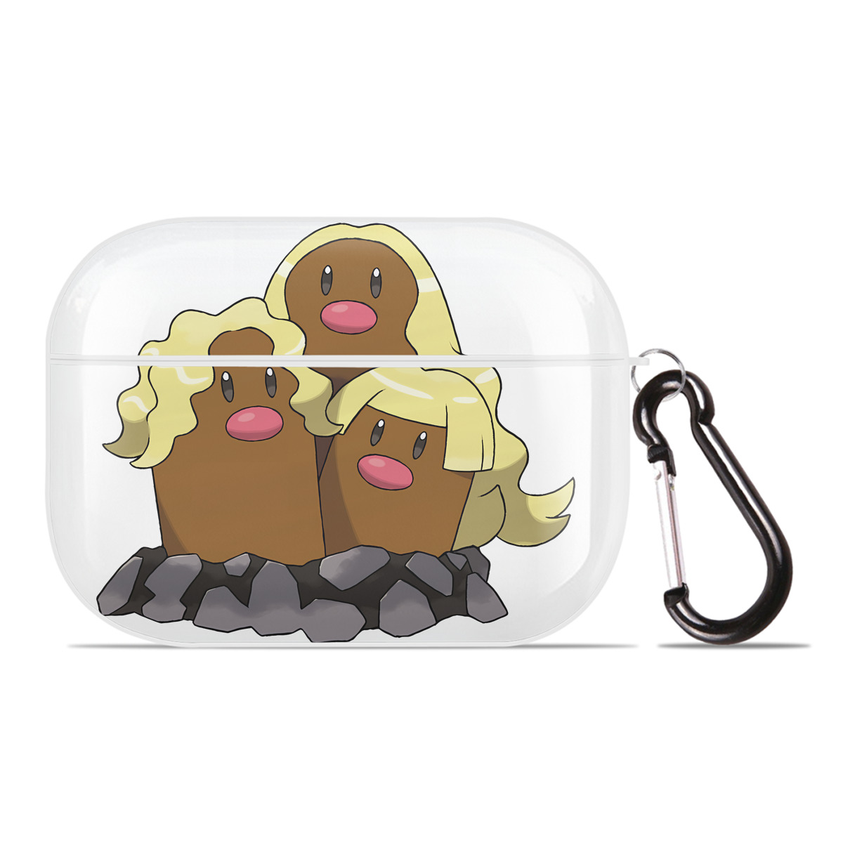 （画像用） ポケットモンスター Pokémon 【AirPods Pro用】ハードシェル保護ケース 耐衝撃・防指紋・カラビナ付き商品仕様