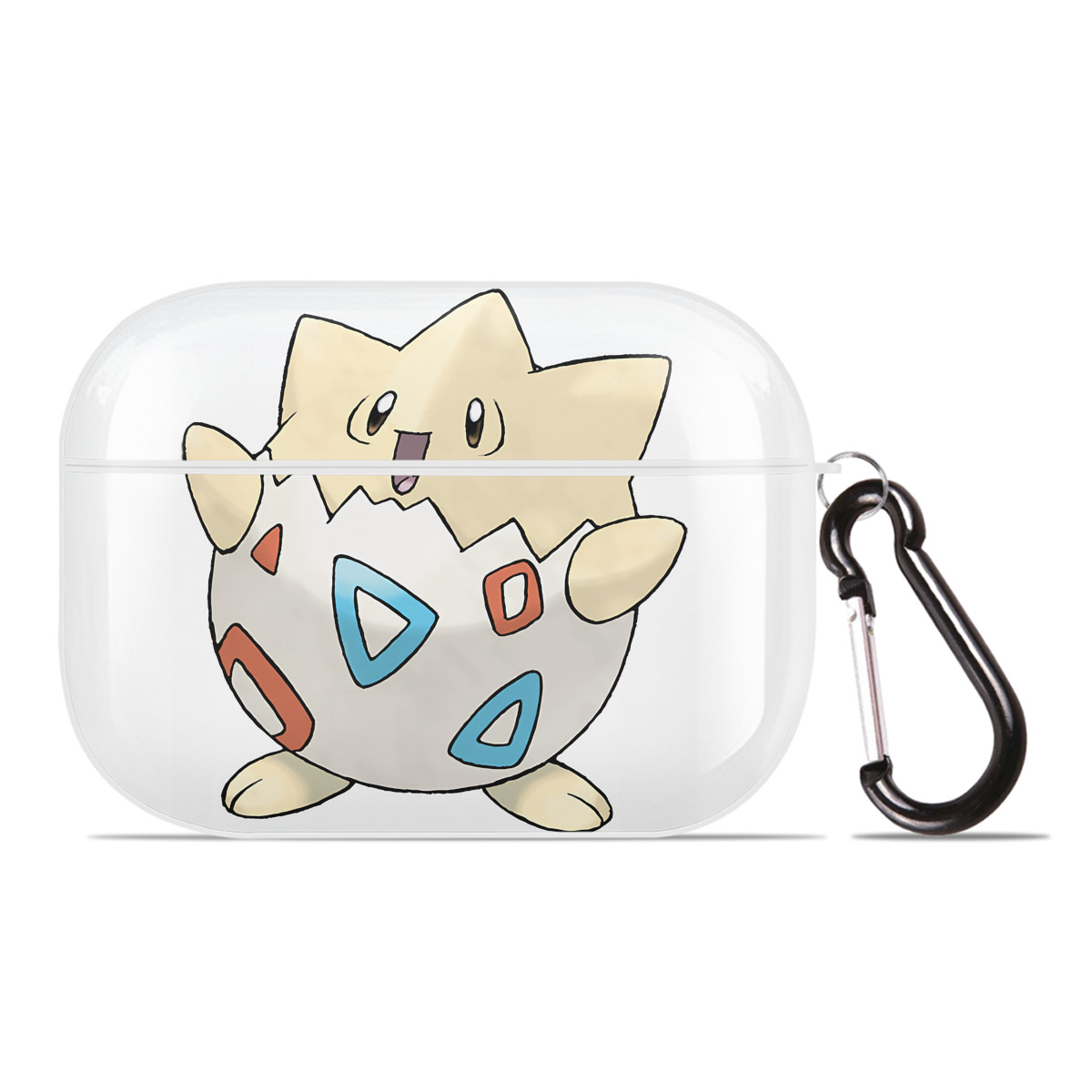 （画像用） ポケットモンスター Pokémon 【AirPods Pro用】ハードシェル保護ケース 耐衝撃・防指紋・カラビナ付き商品仕様