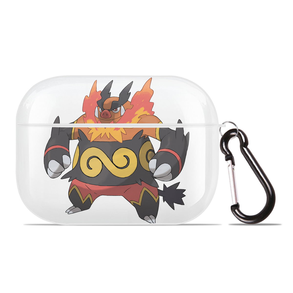 （画像用） ポケットモンスター Pokémon 【AirPods Pro用】ハードシェル保護ケース 耐衝撃・防指紋・カラビナ付き商品仕様