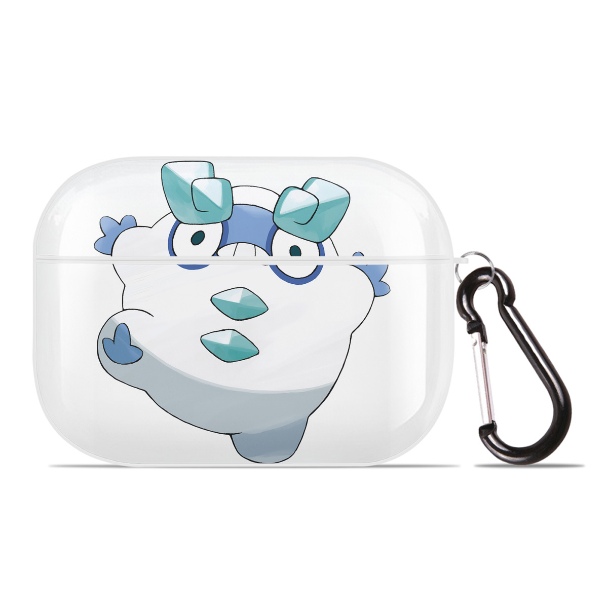 （画像用） ポケットモンスター Pokémon 【AirPods Pro用】ハードシェル保護ケース 耐衝撃・防指紋・カラビナ付き商品仕様