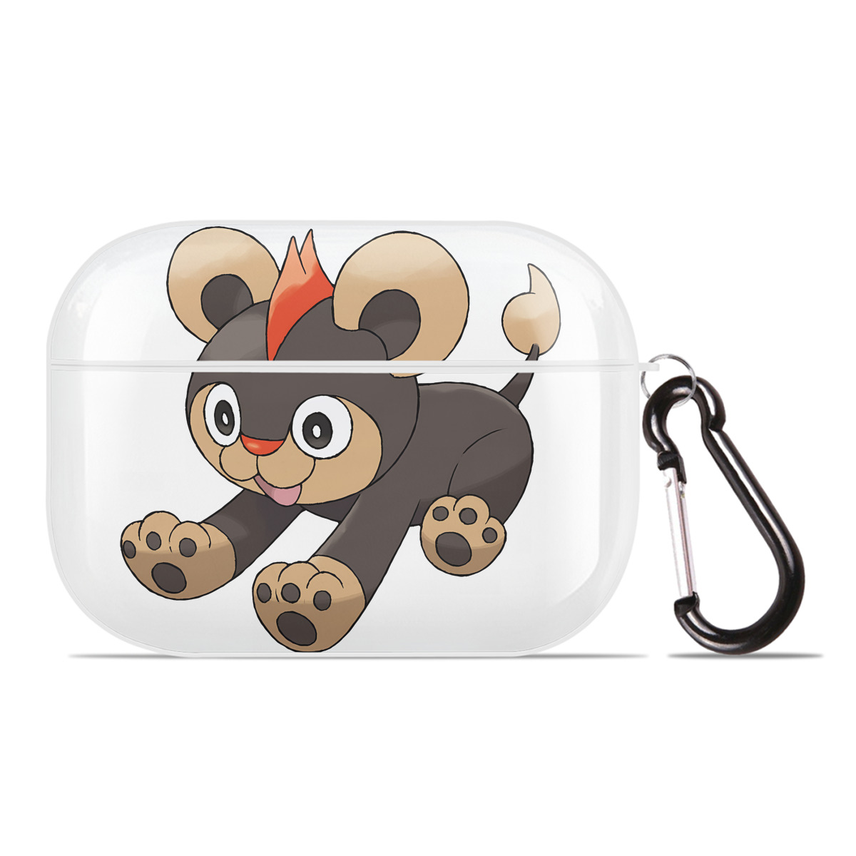 （画像用） ポケットモンスター Pokémon 【AirPods Pro用】ハードシェル保護ケース 耐衝撃・防指紋・カラビナ付き商品仕様