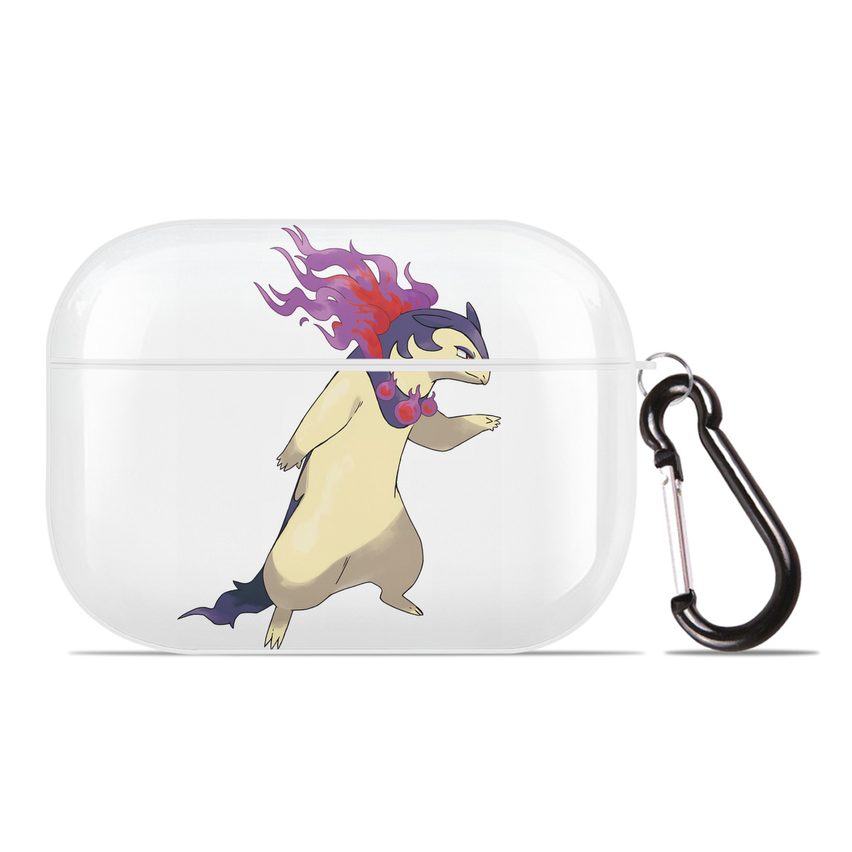 （画像用） ポケットモンスター Pokémon 【AirPods Pro用】ハードシェル保護ケース 耐衝撃・防指紋・カラビナ付き商品仕様