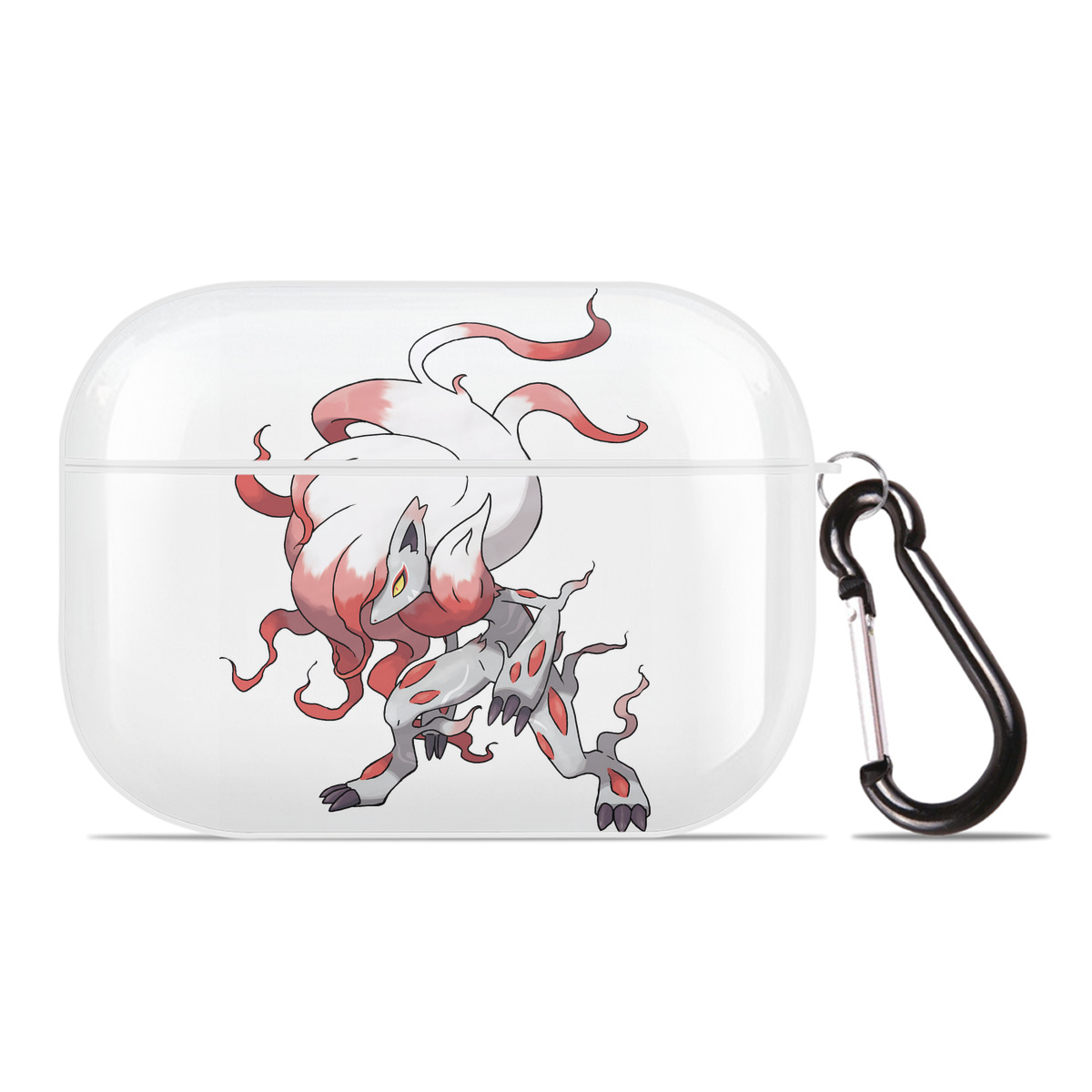 （画像用） ポケットモンスター Pokémon 【AirPods Pro用】ハードシェル保護ケース 耐衝撃・防指紋・カラビナ付き商品仕様