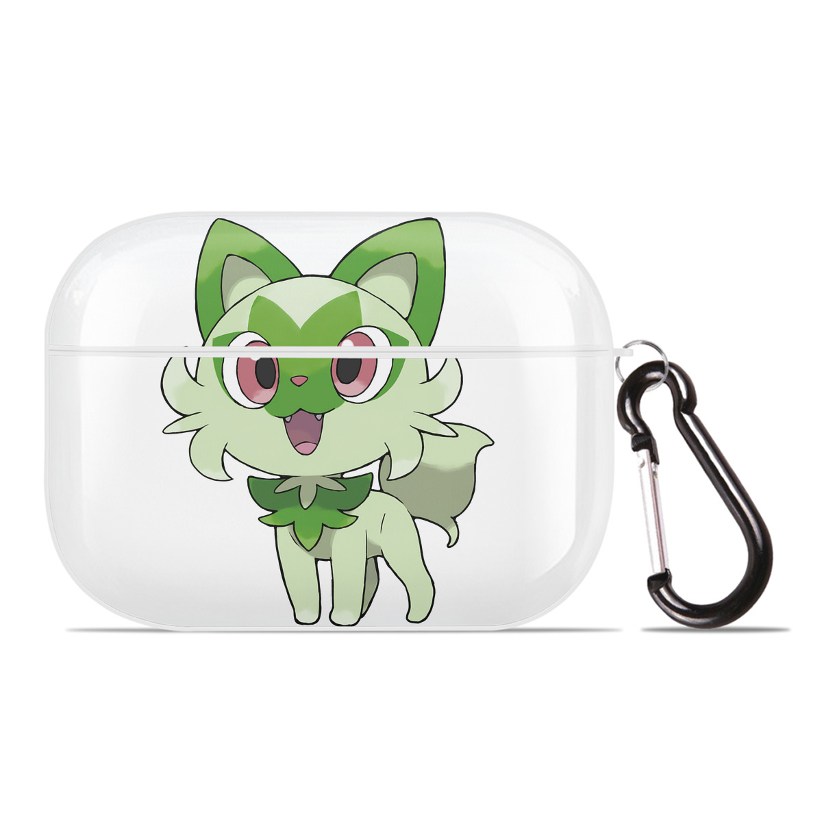 （画像用） ポケットモンスター Pokémon 【AirPods Pro用】ハードシェル保護ケース 耐衝撃・防指紋・カラビナ付き商品仕様