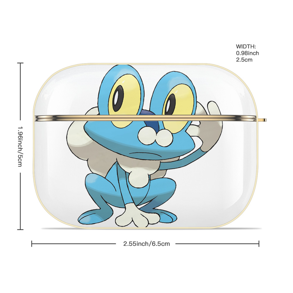 ポケットモンスター Pokémon 【AirPods Pro用】ハードシェル保護ケース｜耐衝撃・防指紋・カラビナ付き商品仕様